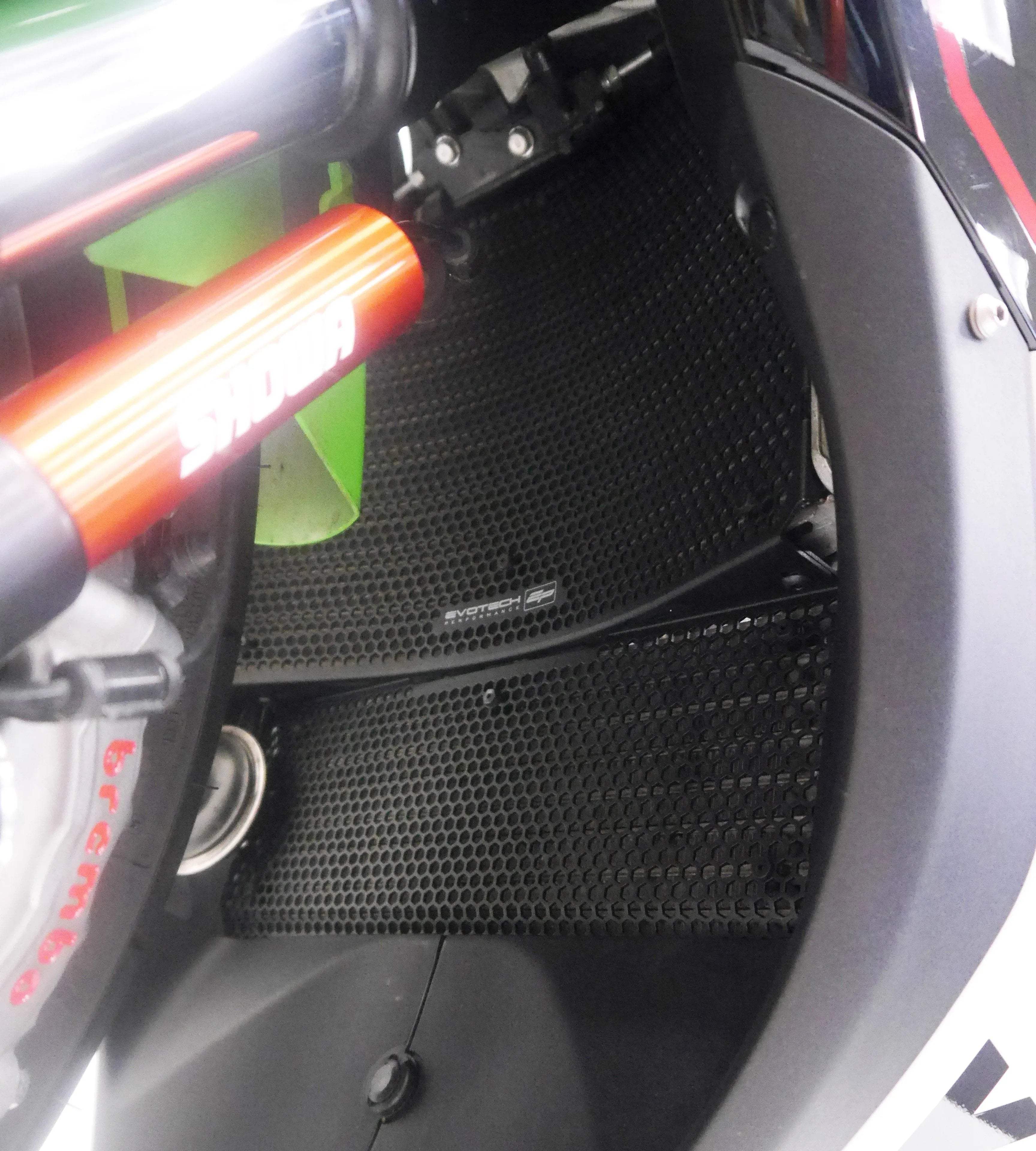 Evotech Radiator & Oil Cooler Guard Set - Kawasaki Ninja ZX-10R (2021+) - Kühlerschutzgitter | Evotech Performance