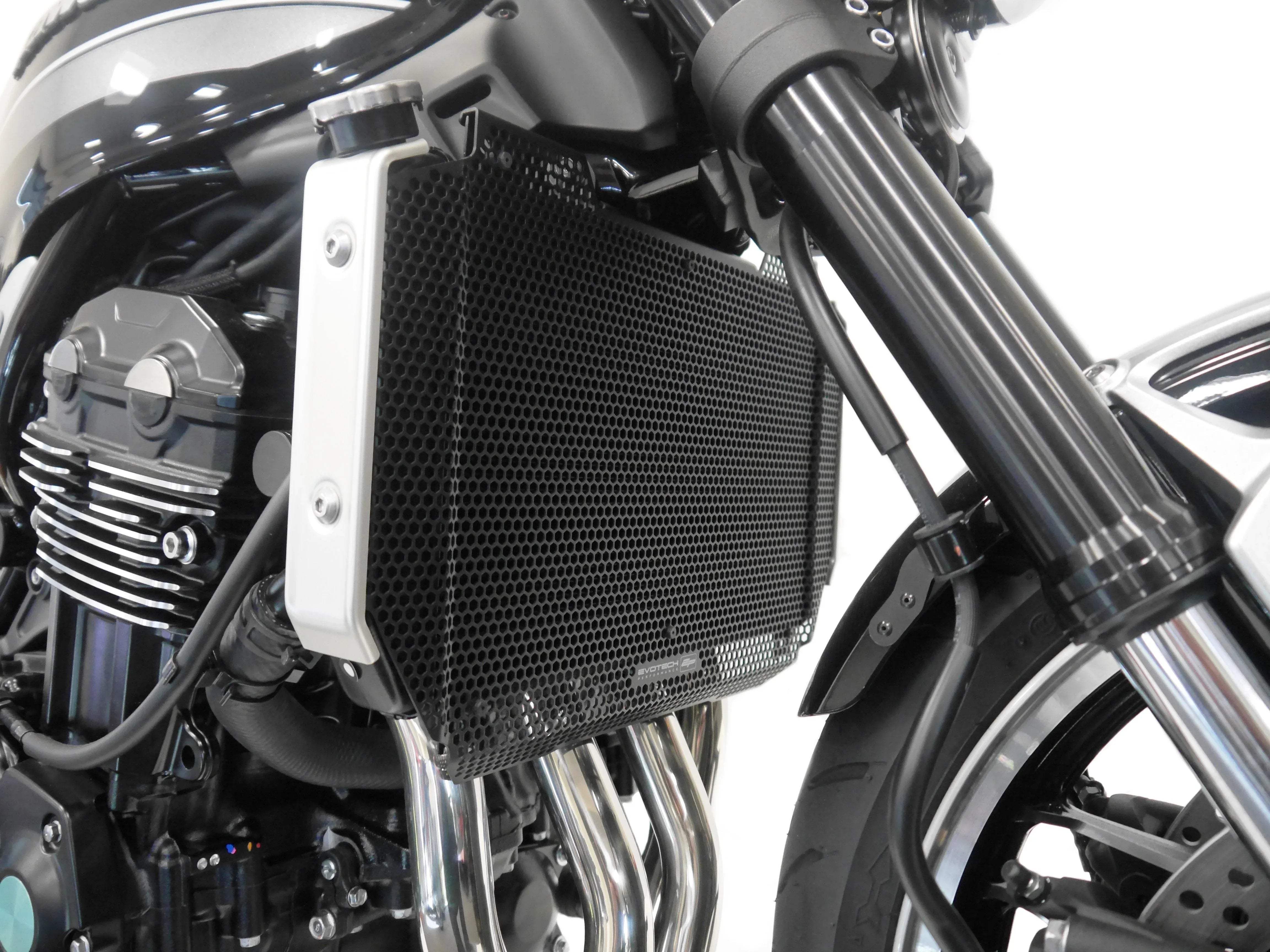 Evotech Kawasaki Z900RS Radiator Guard (2021+) - Kühlerschutzgitter | Evotech Performance