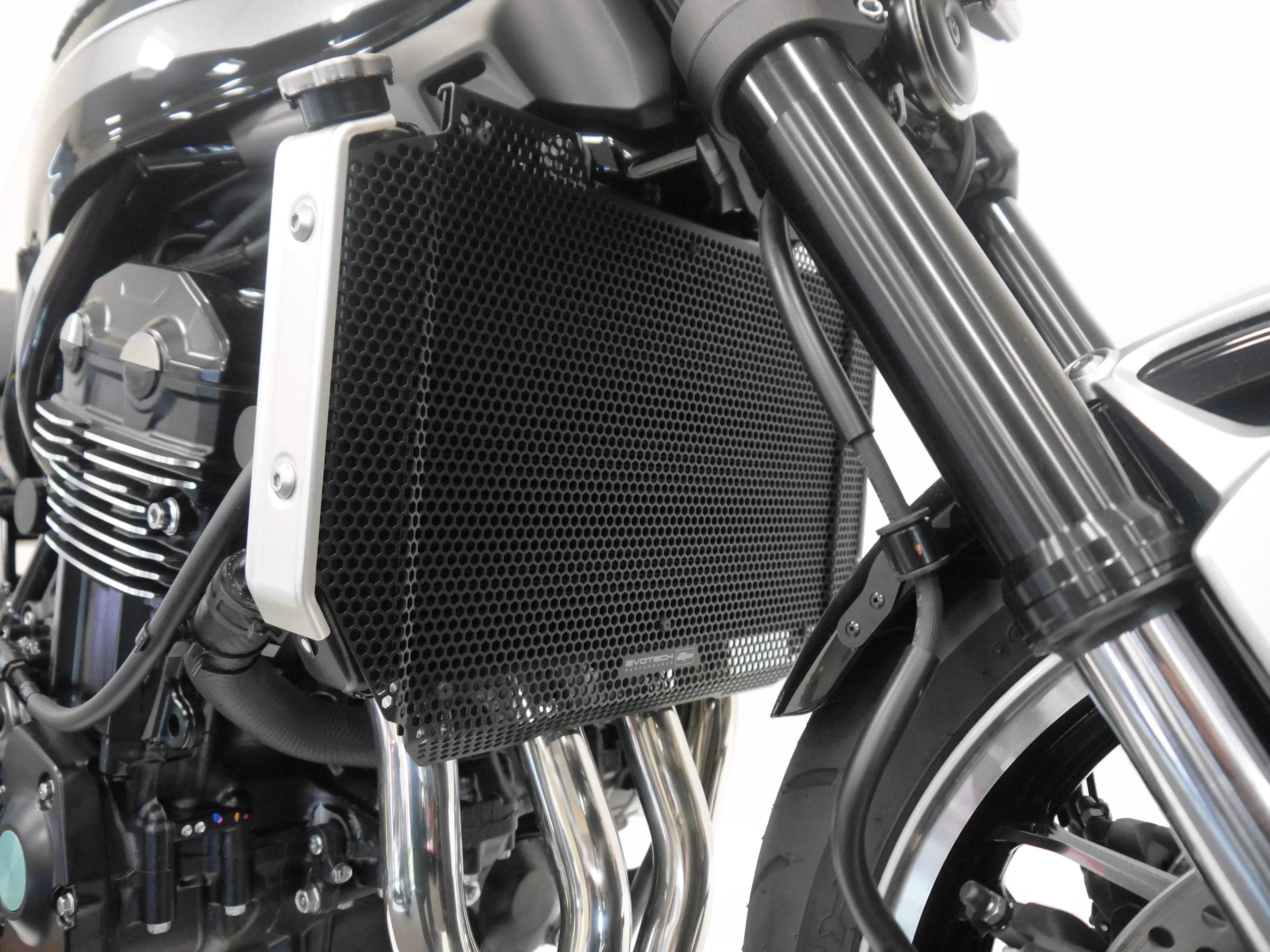 Evotech Kawasaki Z900RS Performance Radiator Guard (2021 - 2022) - Kühlerschutzgitter | Evotech Performance
