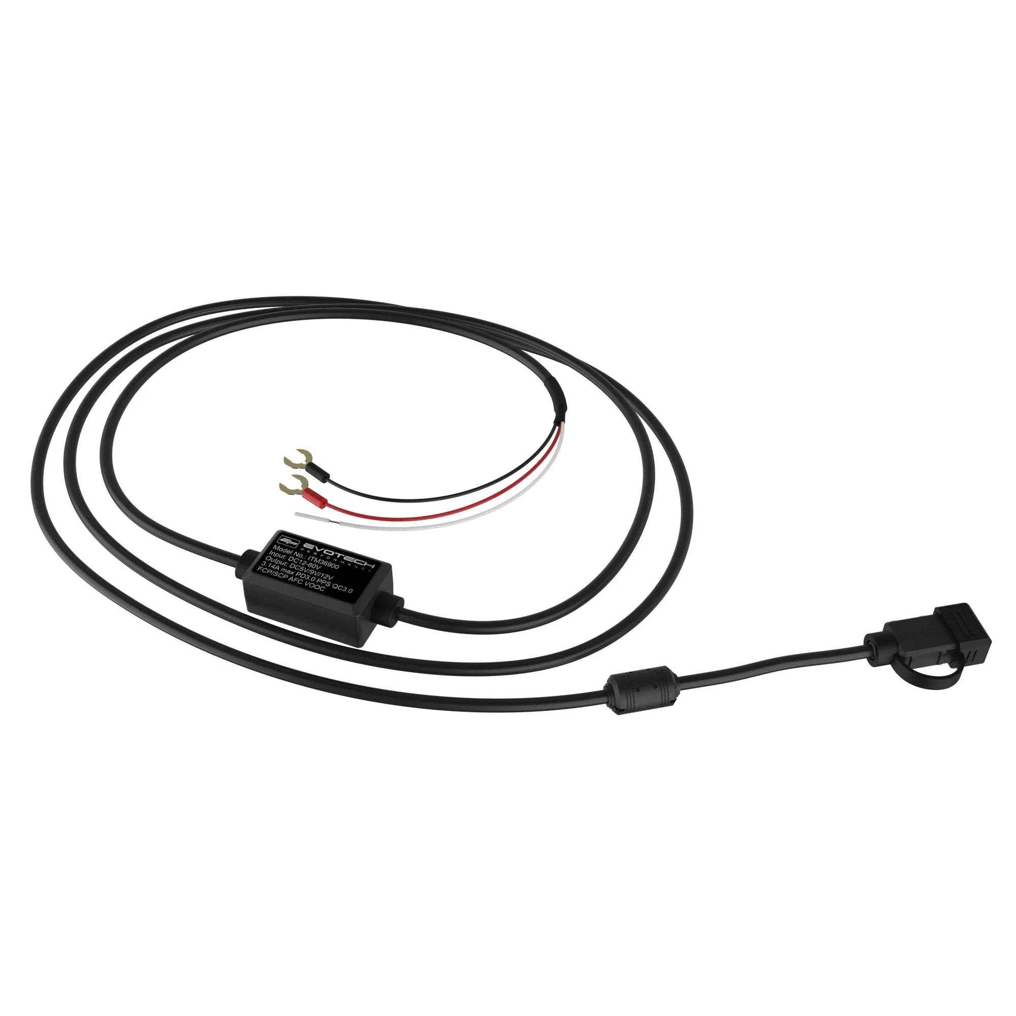 Evotech Motorcycle USB-C Charger - BMW F 900 XR Triple Black (2025+) - Ladekabel USB-C | Evotech Performance