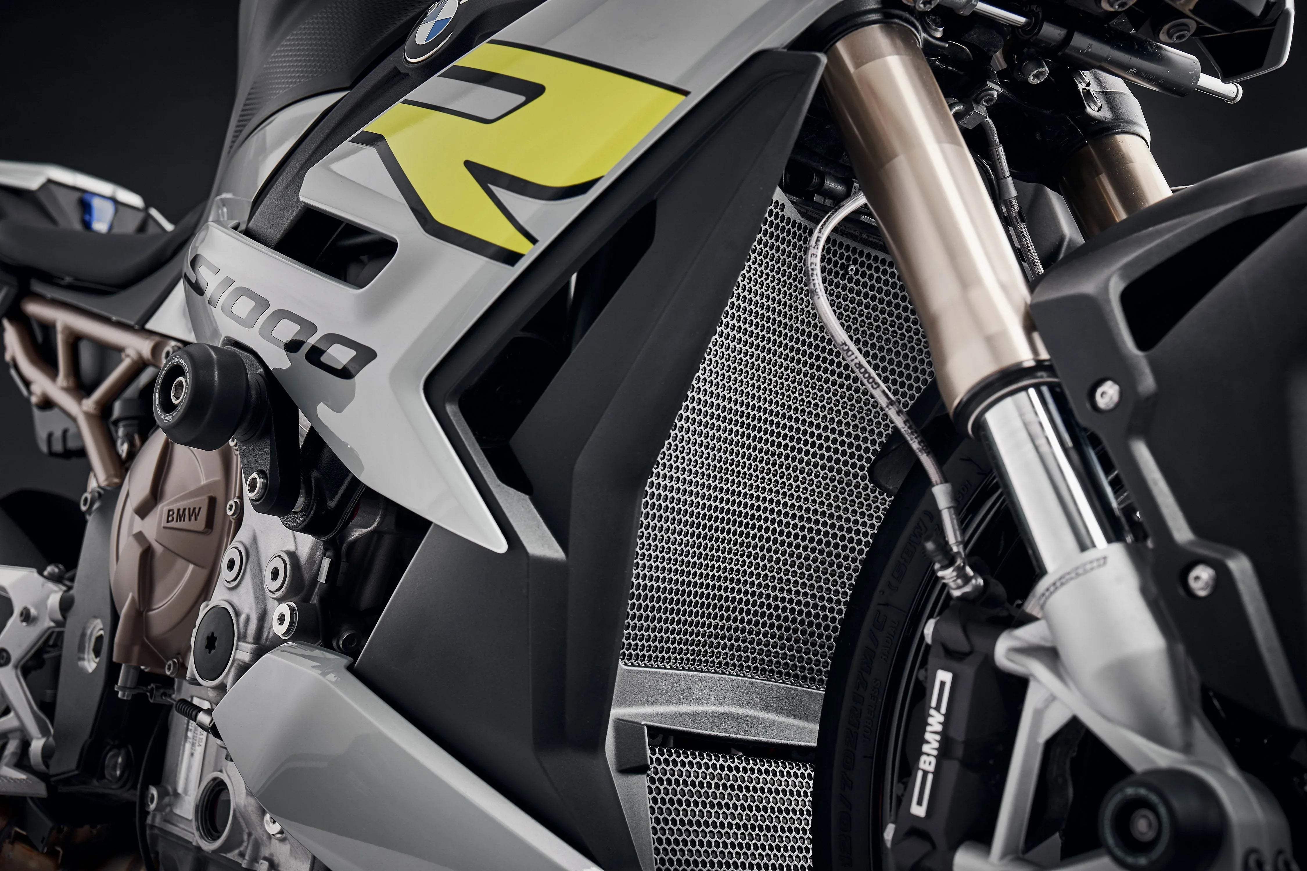 Evotech Performance Schutz-Set Kühler & Ölkühler BMW S 1000 R 2021 - 2024 - Kühlerschutzgitter | Evotech Performance