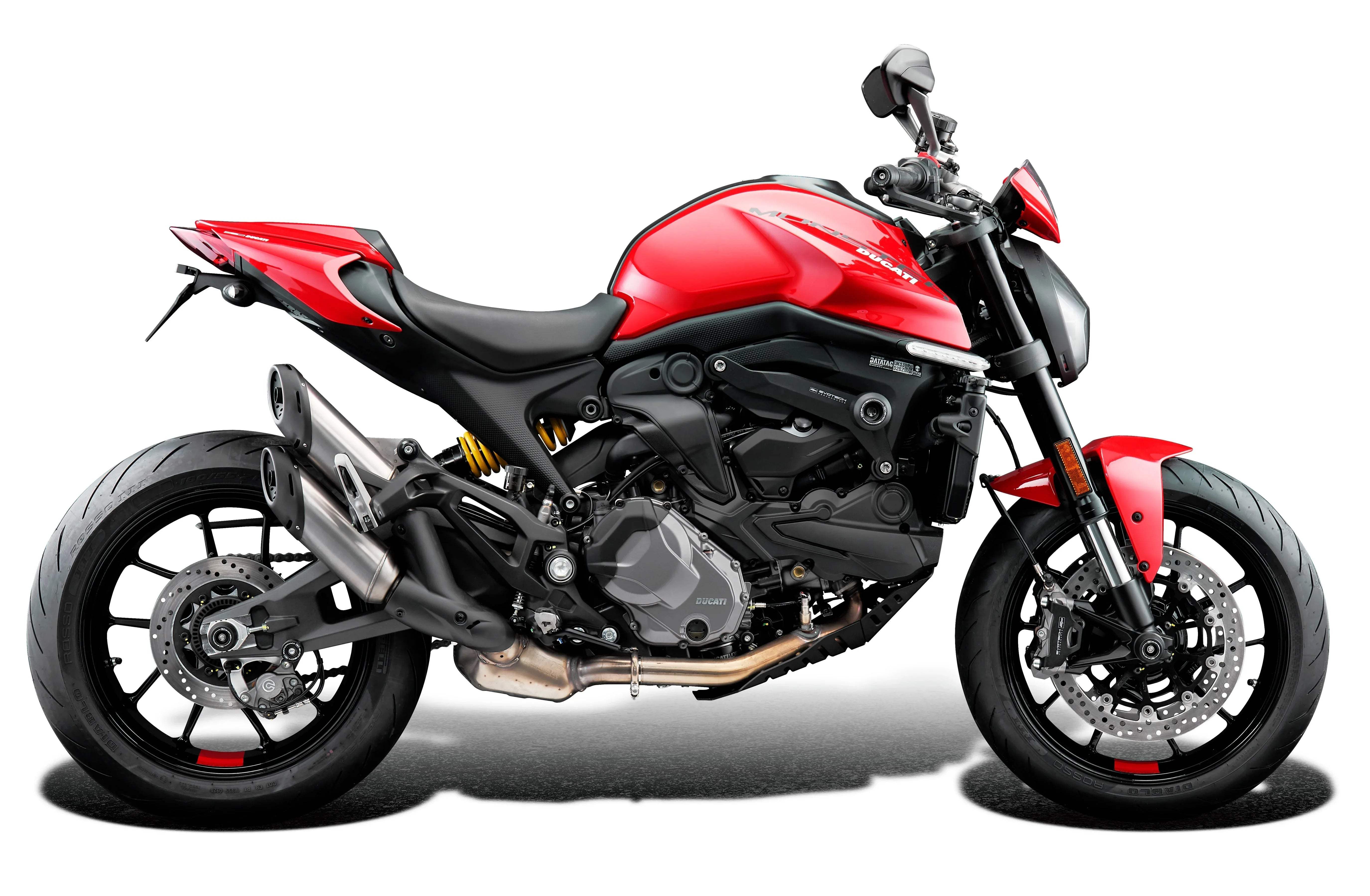 Evotech Rear Spindle Bobbins - Ducati Monster 950 + (Plus) (2021+) - Spindle Bobbins | Evotech Performance