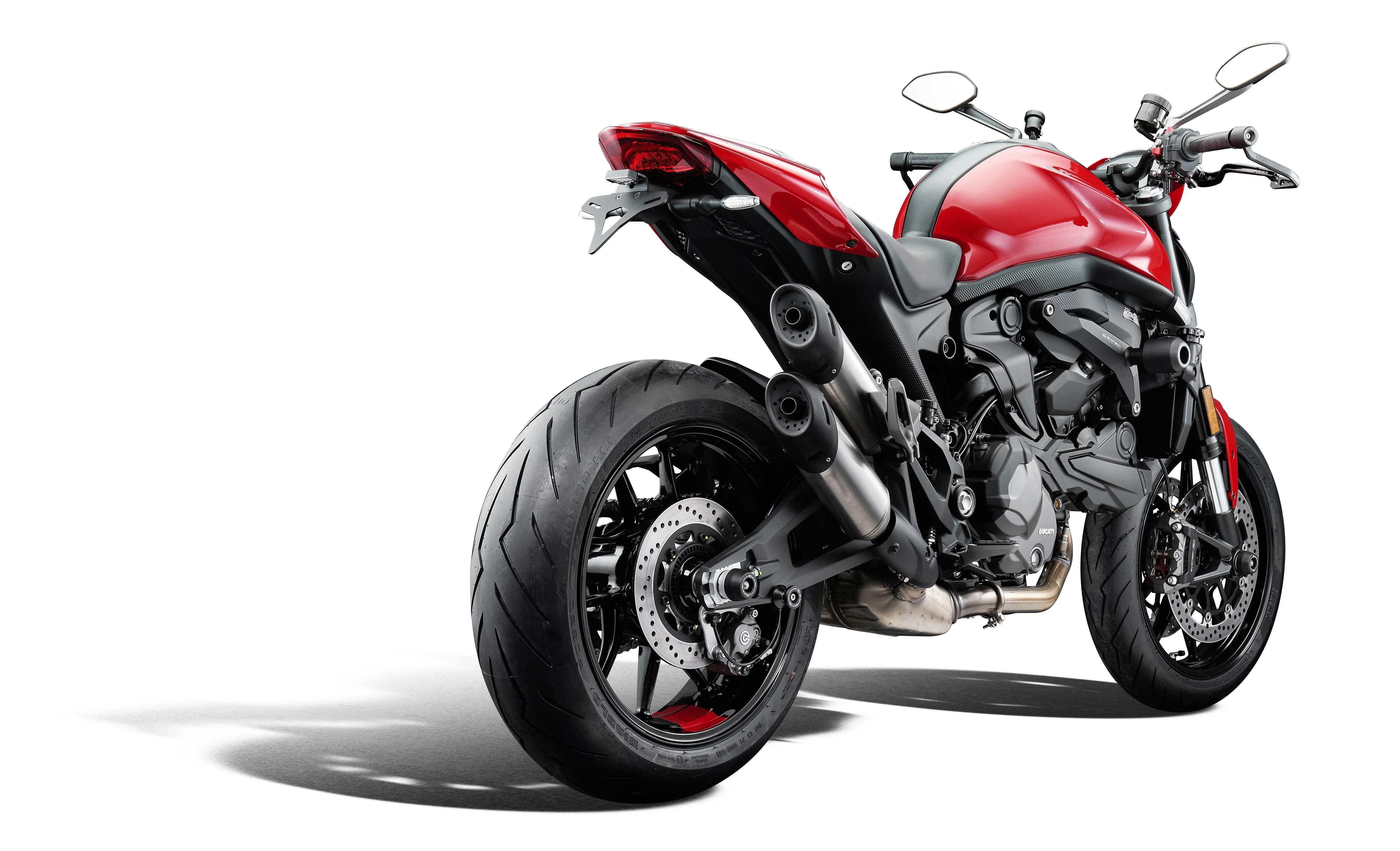Evotech Ducati Monster 950 + (Plus) Frame Crash Protection (2021+) - Sturzpads | Evotech Performance