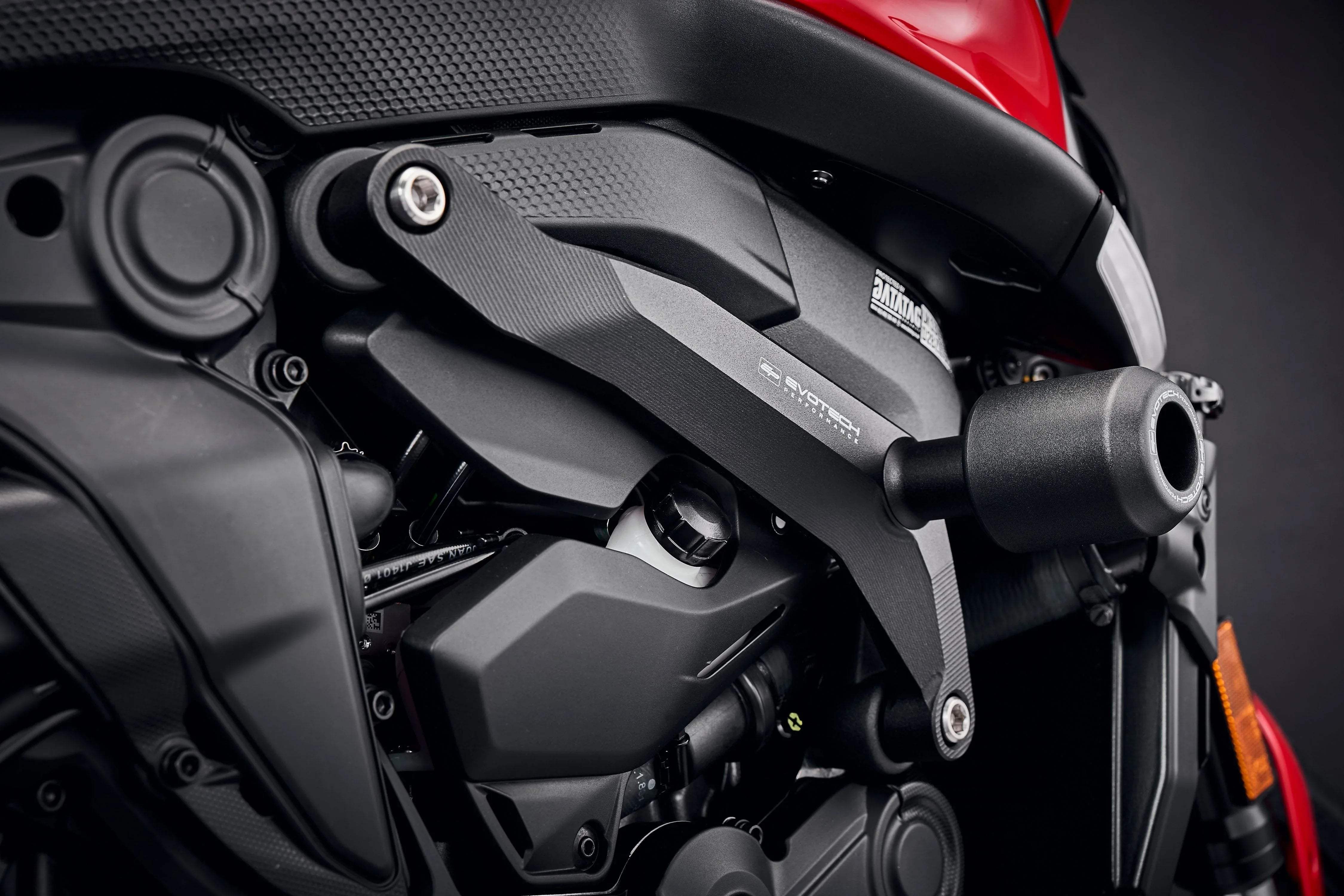 Evotech Performance Ducati Monster 950 + (Plus) Crash Protection Kit (2021+) - Sturzpads | Evotech Performance