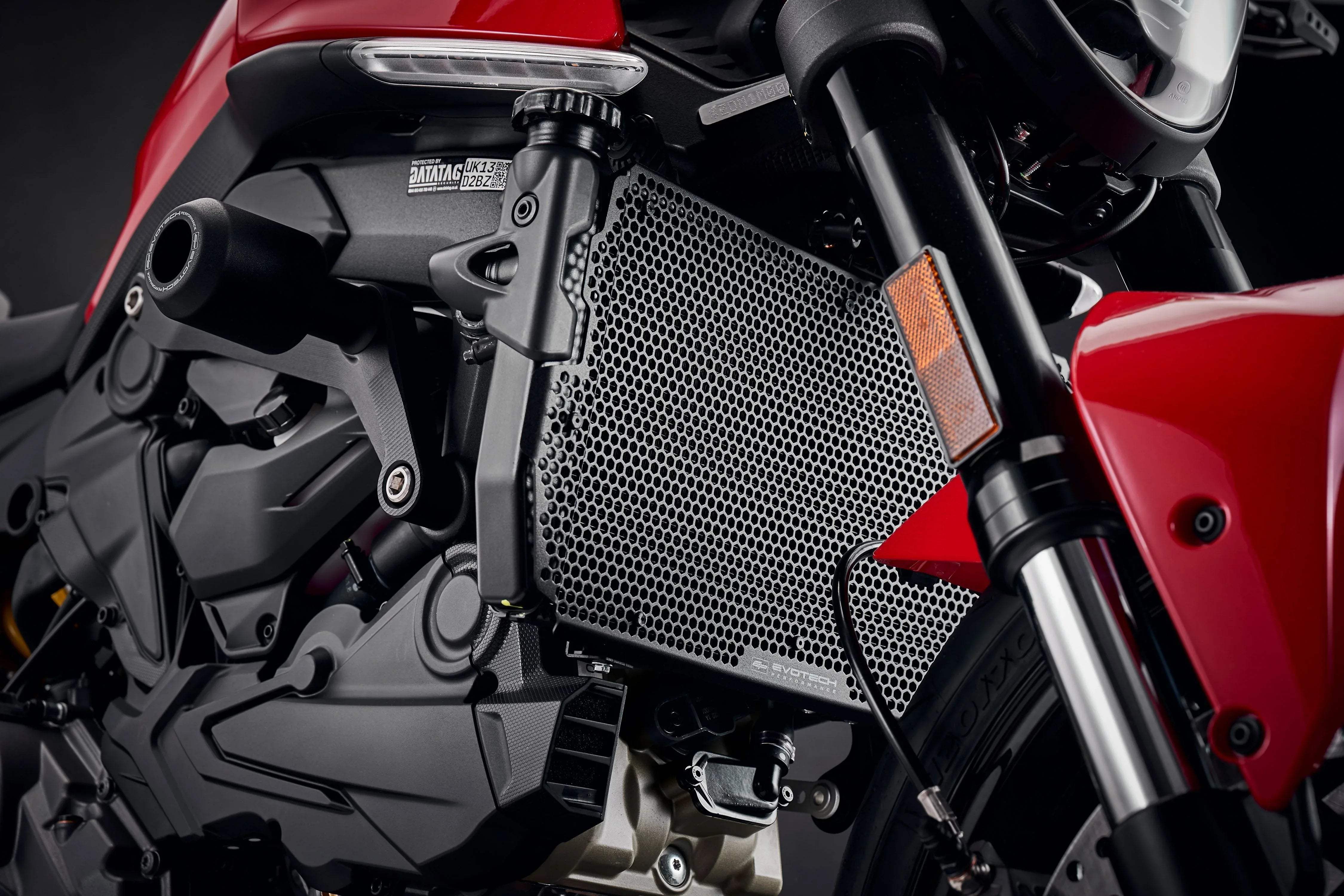 Evotech Ducati Monster 950 Radiator Guard (2021+) - Kühlerschutzgitter | Evotech Performance