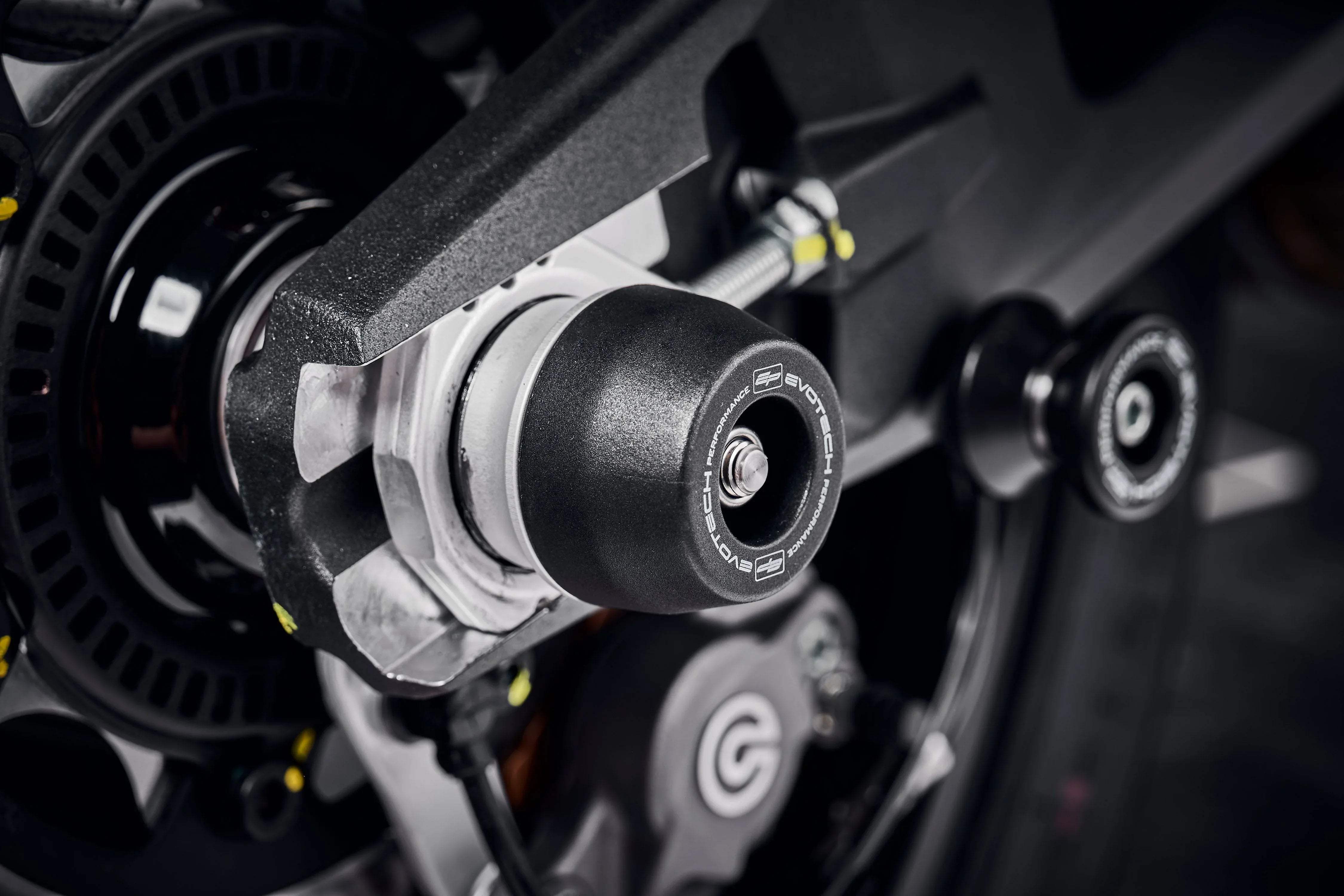 Evotech Rear Spindle Bobbins - Ducati Multistrada V2 S (2025+) - Spindle Bobbins | Evotech Performance