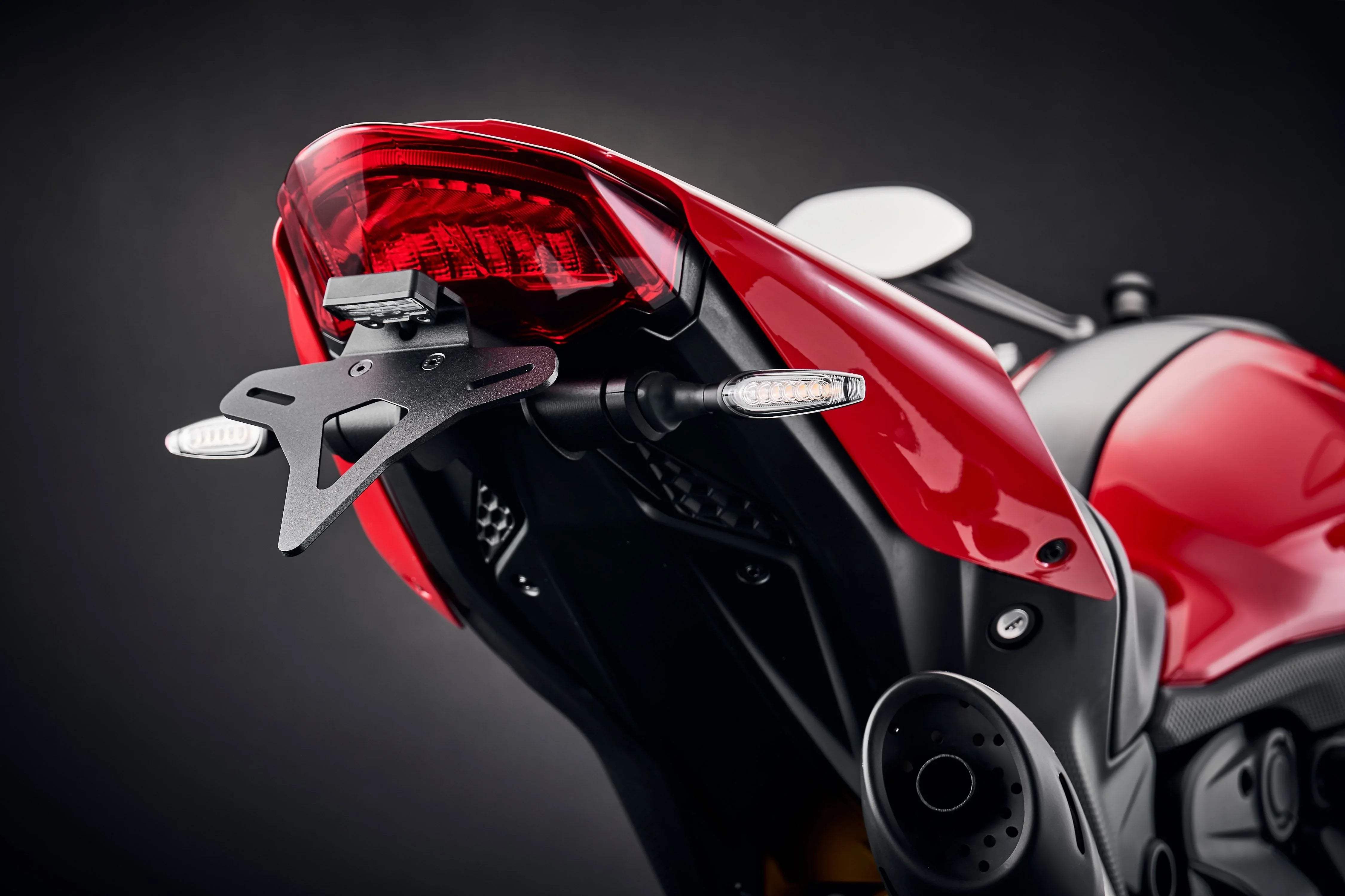 Evotech Ducati Monster 950 + (Plus) Tail Tidy (2021+) - Kennzeichenhalter | Evotech Performance