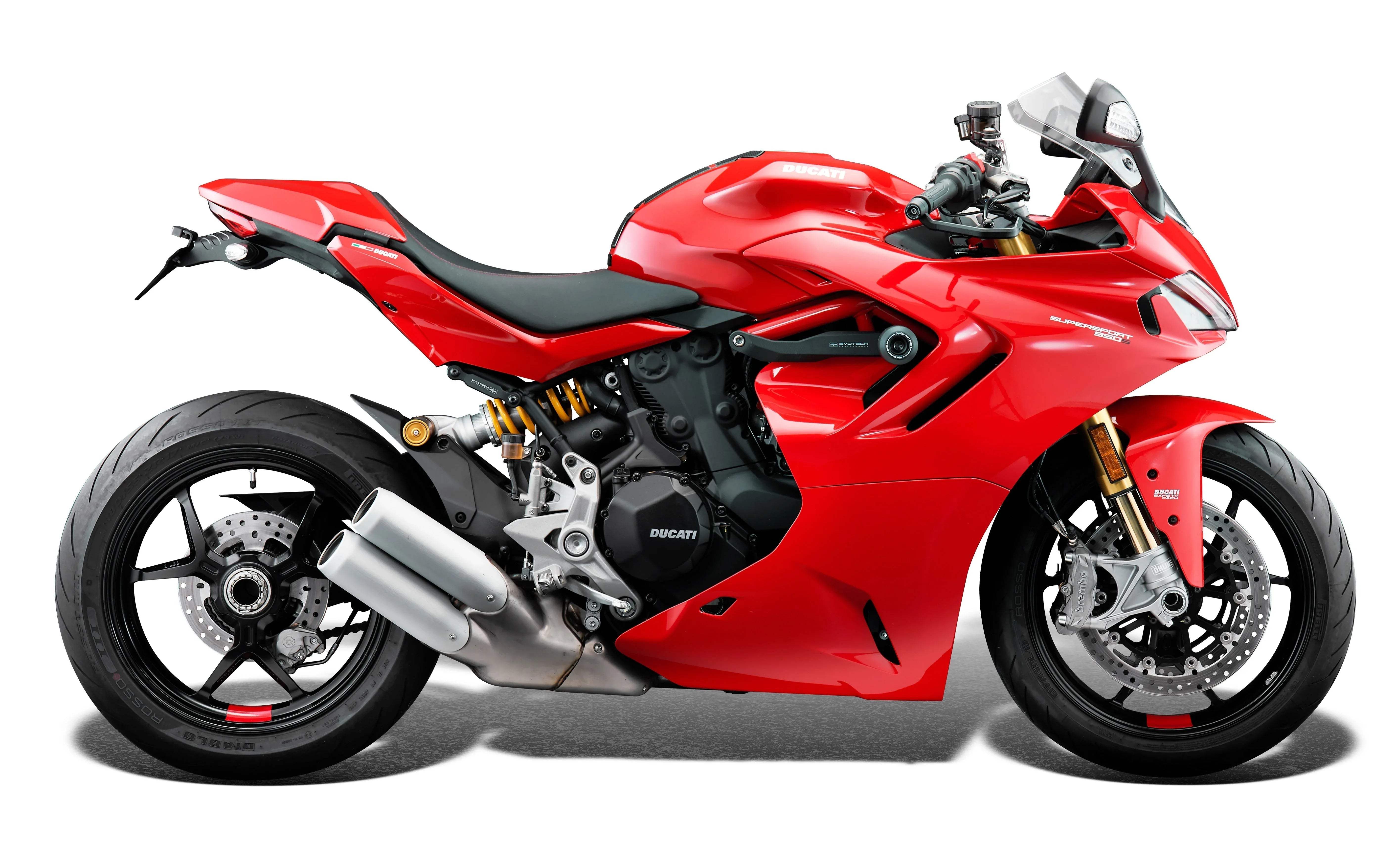 Evotech Performance Ducati SuperSport 950 S Frame Crash Protection (2021+) - Sturzpads | Evotech Performance