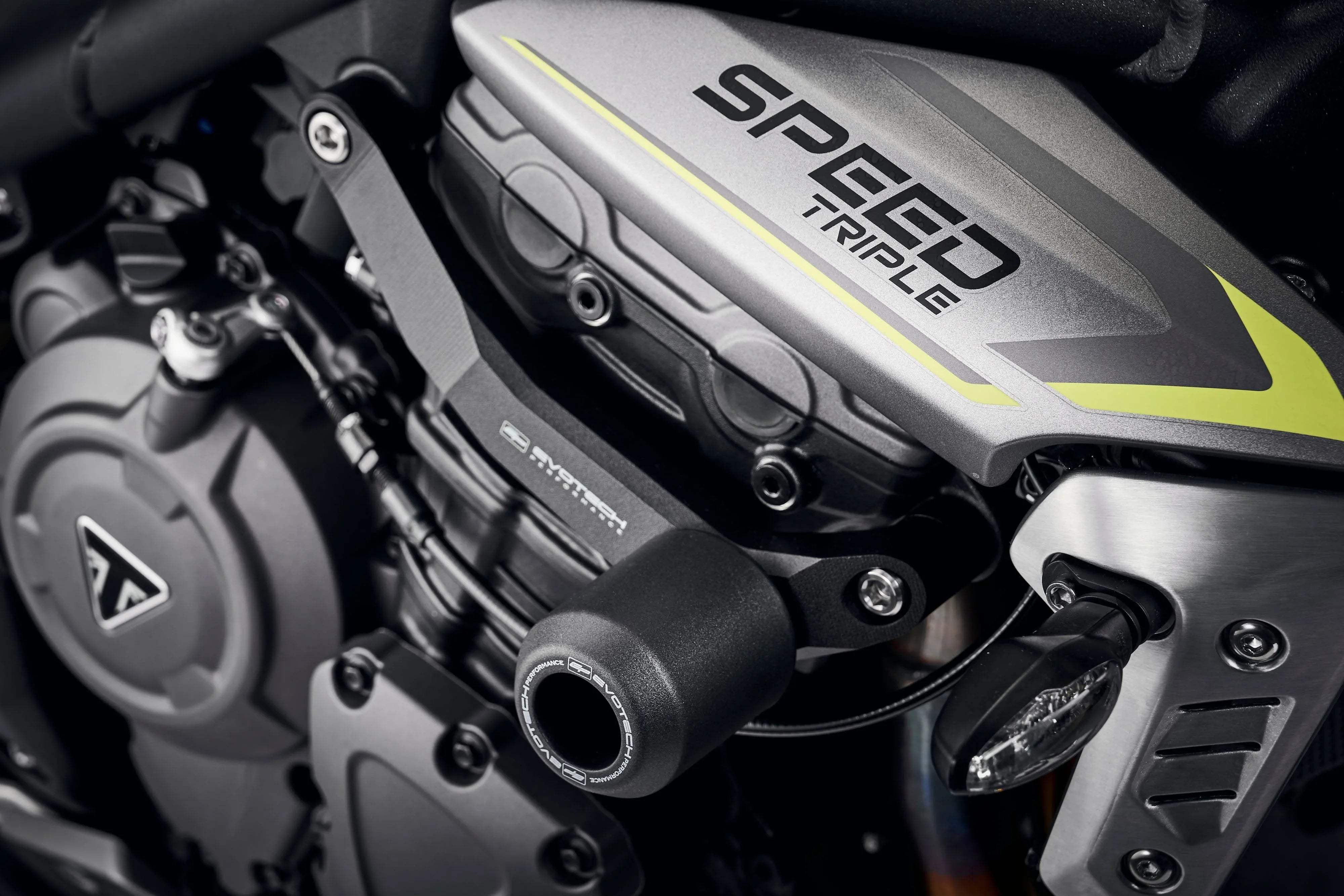 Evotech Crash Protection - Triumph Speed Triple 1200 RS (2025+) - Sturzpads | Evotech Performance