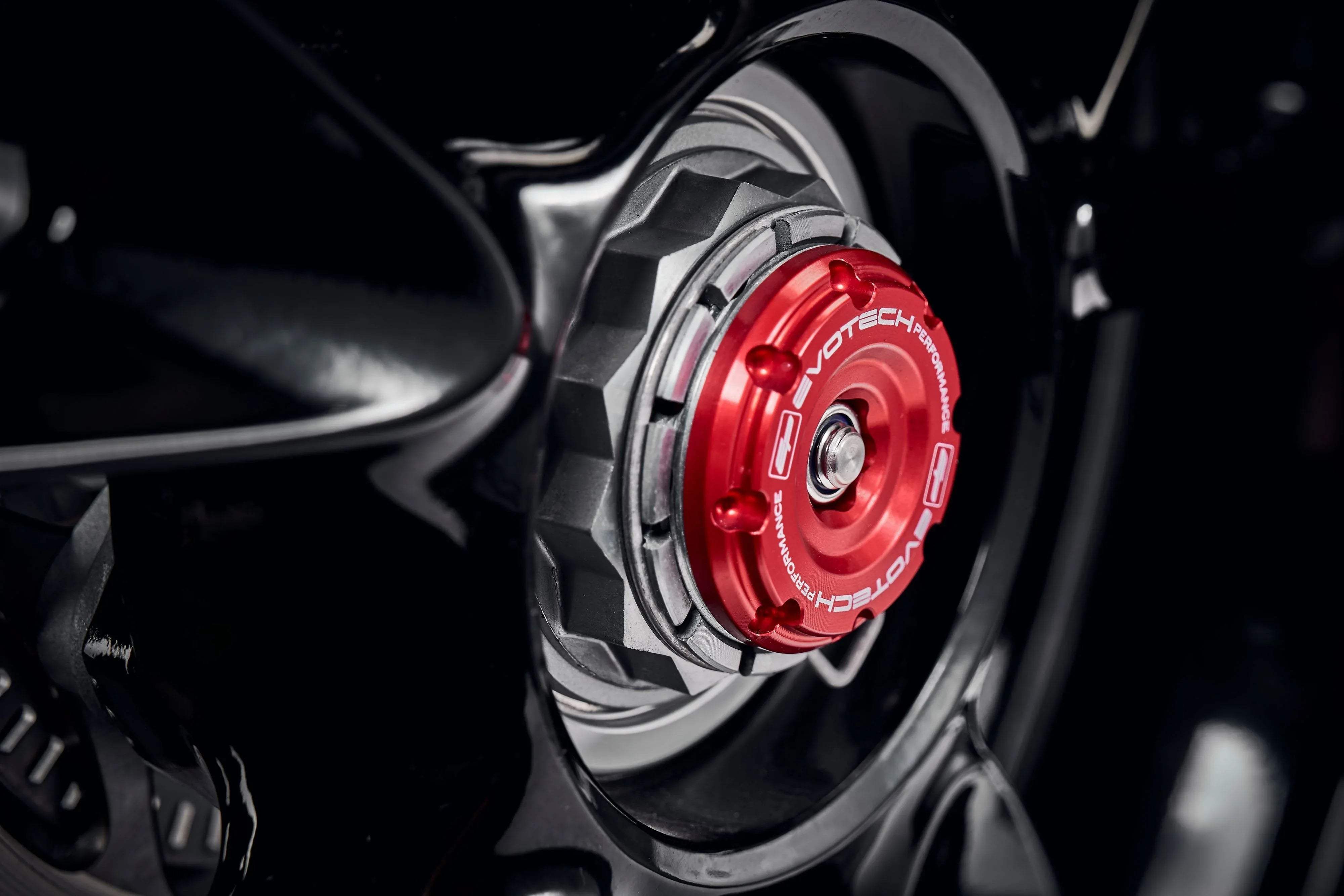 Evotech Rear Spindle Bobbins - Triumph Speed Triple 1200 RS (2021 - 2024) - Spindle Bobbins | Evotech Performance