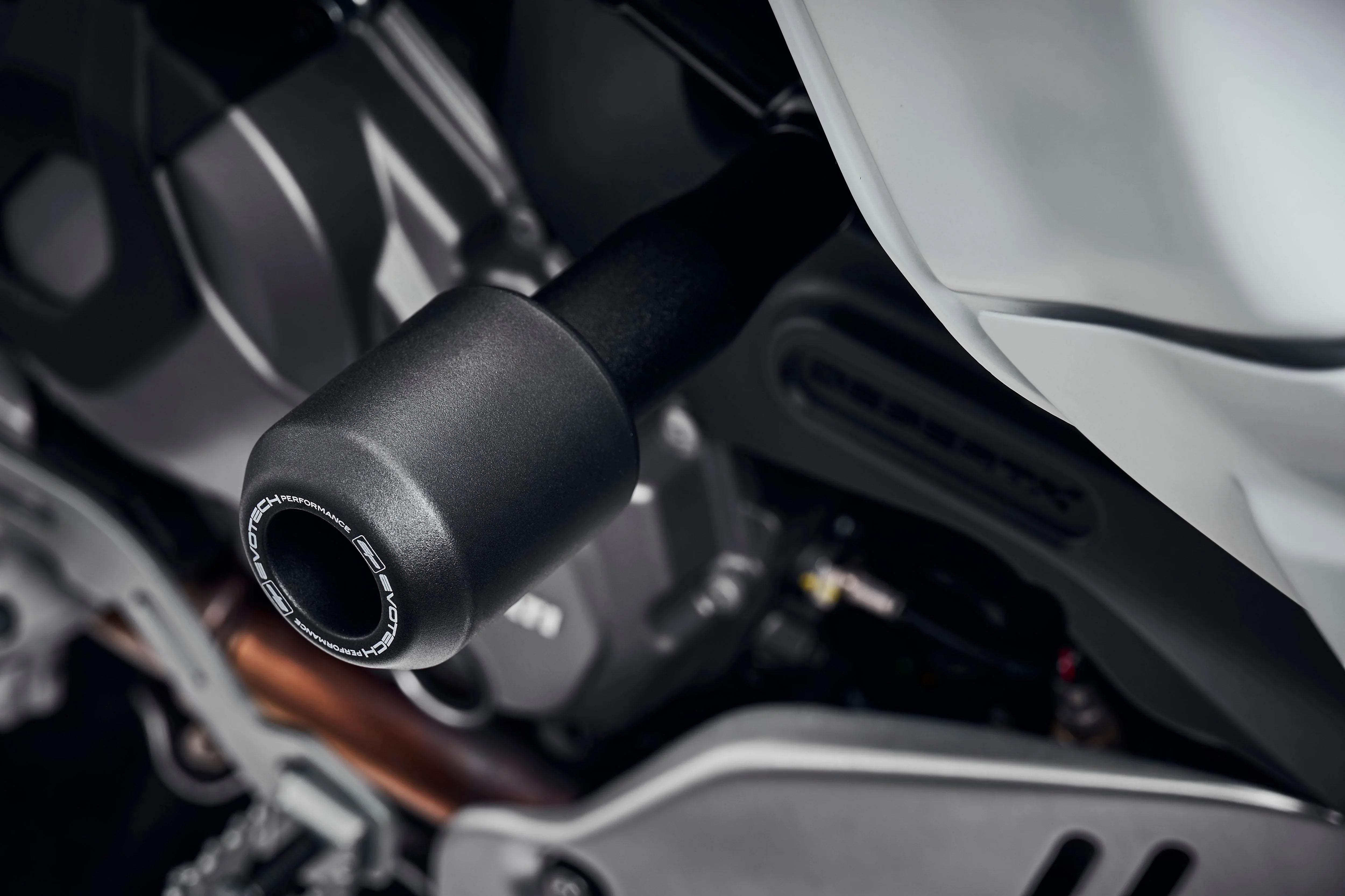 Evotech Performance Crash Bobbins - Ducati DesertX (2022+) - Sturzpads | Evotech Performance
