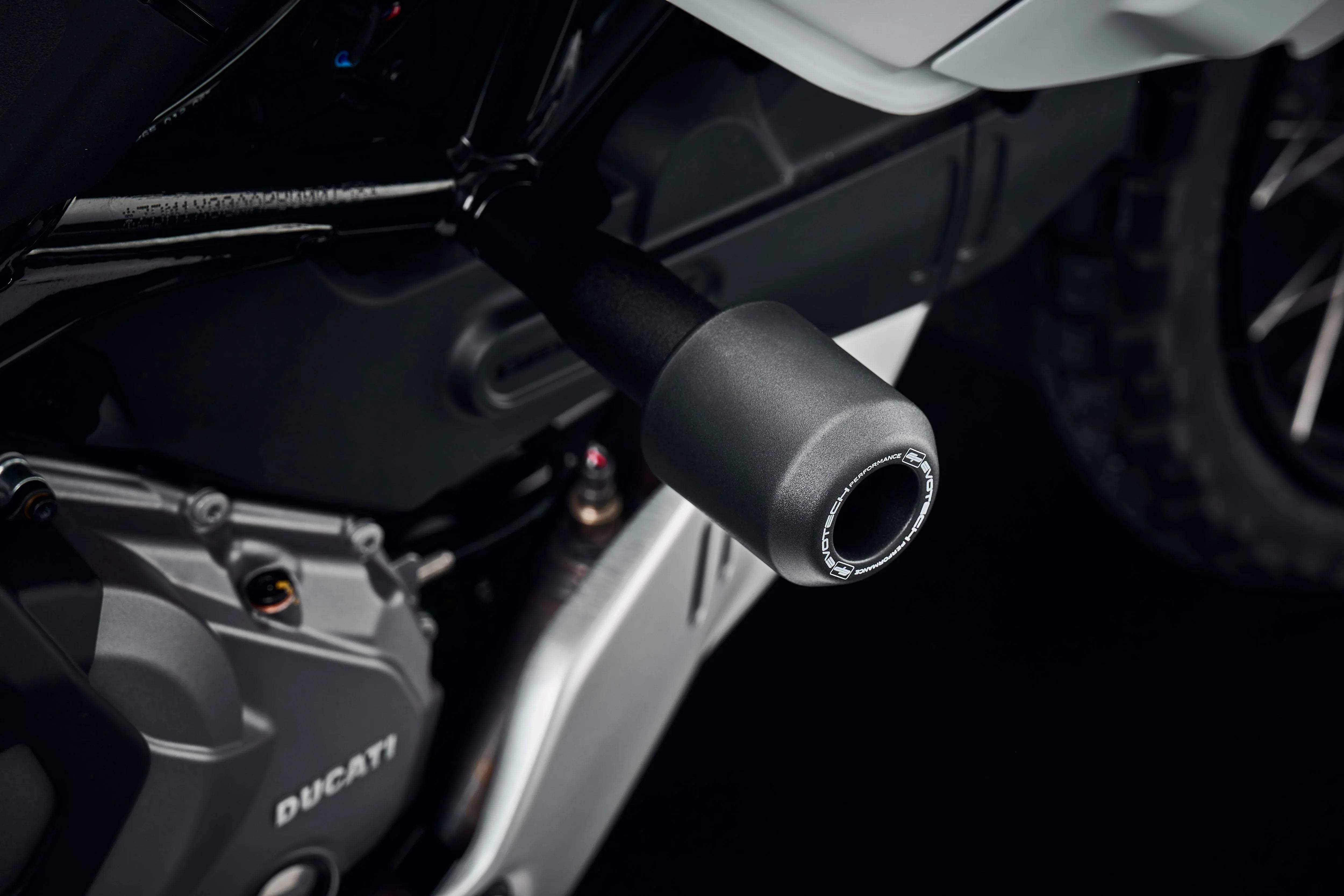 Evotech Performance Crash Bobbins - Ducati DesertX (2022+) - Sturzpads | Evotech Performance