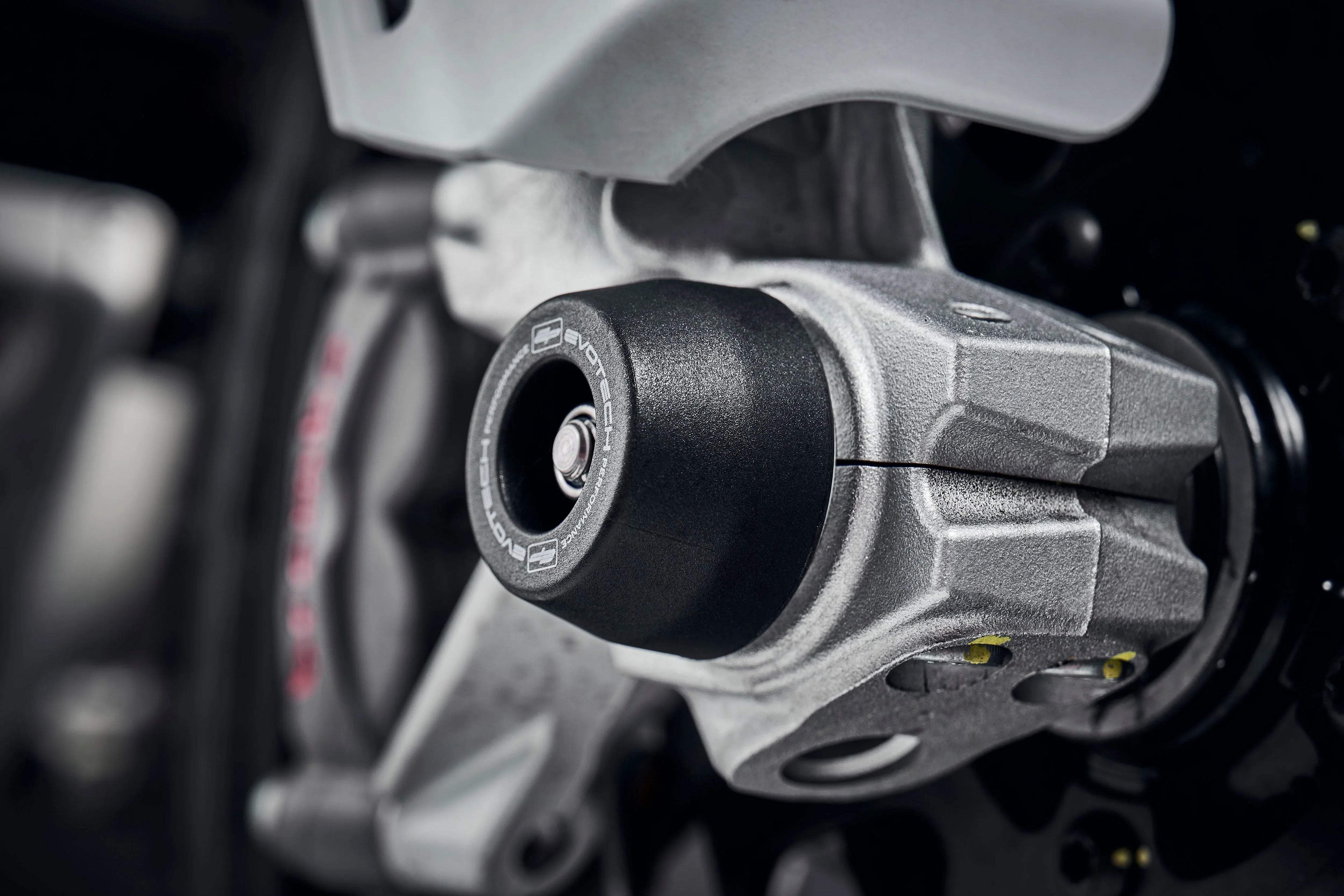 Evotech Performance Spindle Bobbins Kit - Ducati DesertX (2022+) - Spindle Bobbins | Evotech Performance