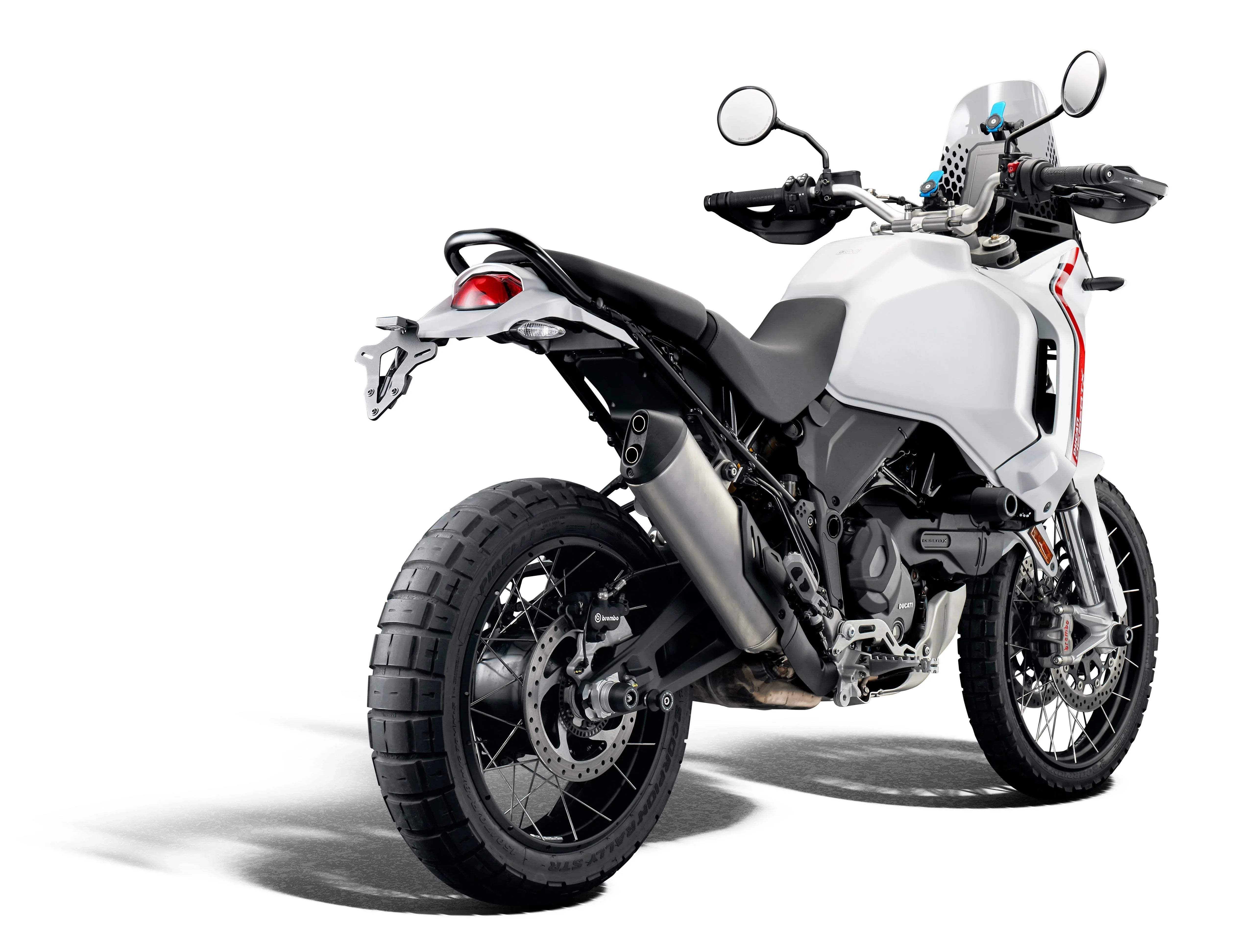 Evotech Performance Rear Spindle Bobbins - Ducati DesertX (2022+) - Spindle Bobbins | Evotech Performance
