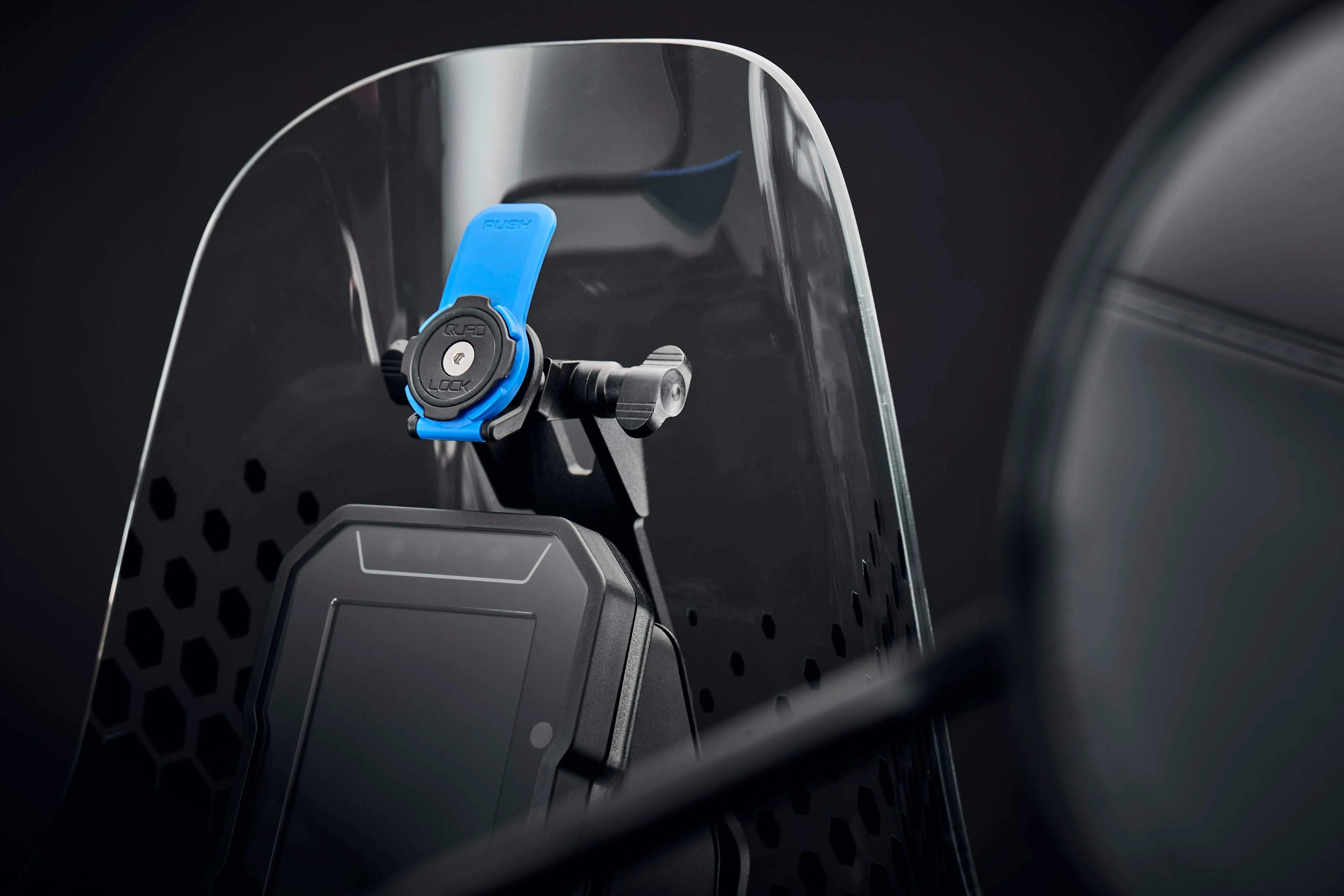 Evotech Performance Quad Lock Compatible Mount - Ducati DesertX (2022+) - Halterung Quad Lock | Evotech Performance
