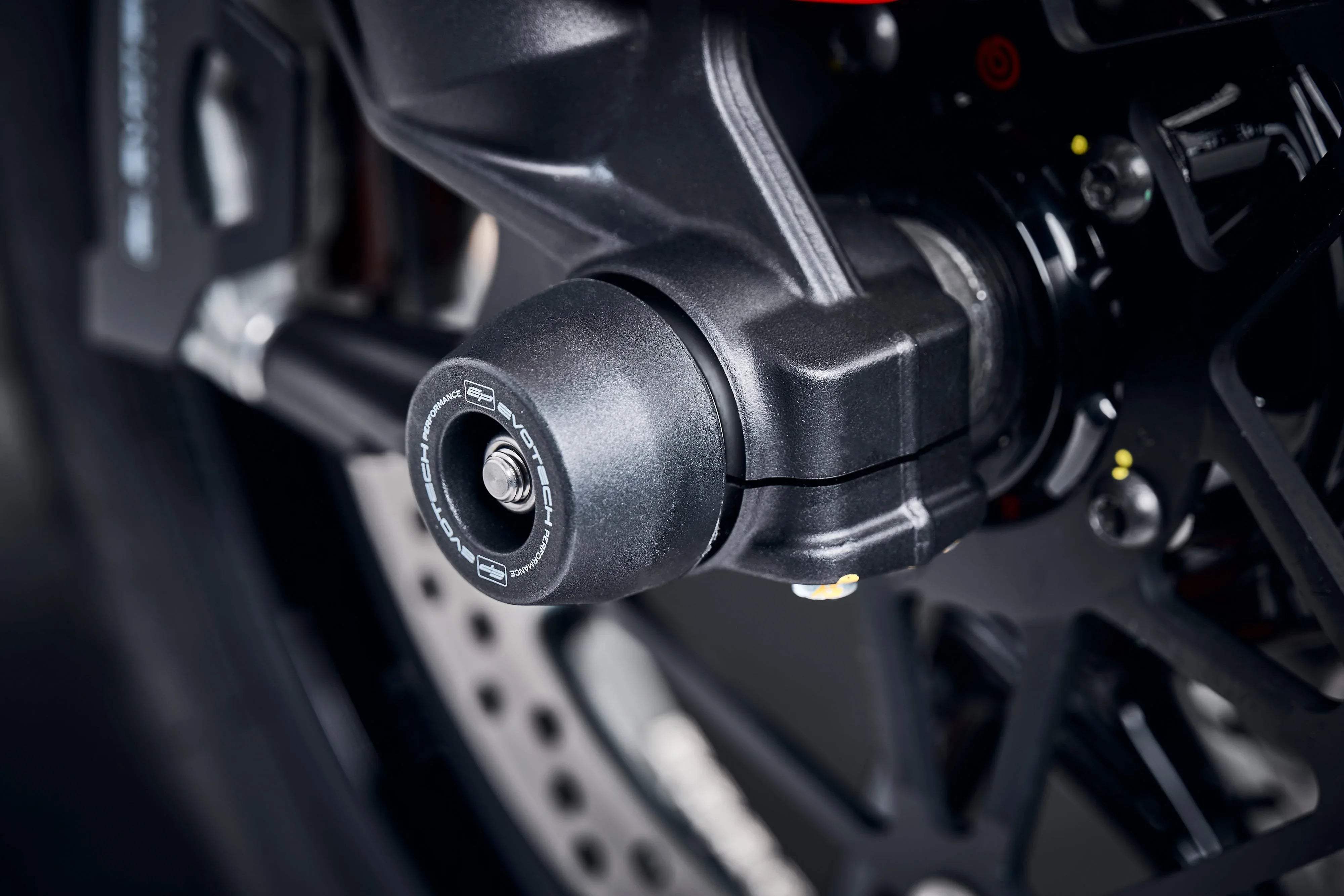 Evotech Front Spindle Bobbins - Ducati Multistrada V4 S Sport 2021+ - Spindle Bobbins | Evotech Performance