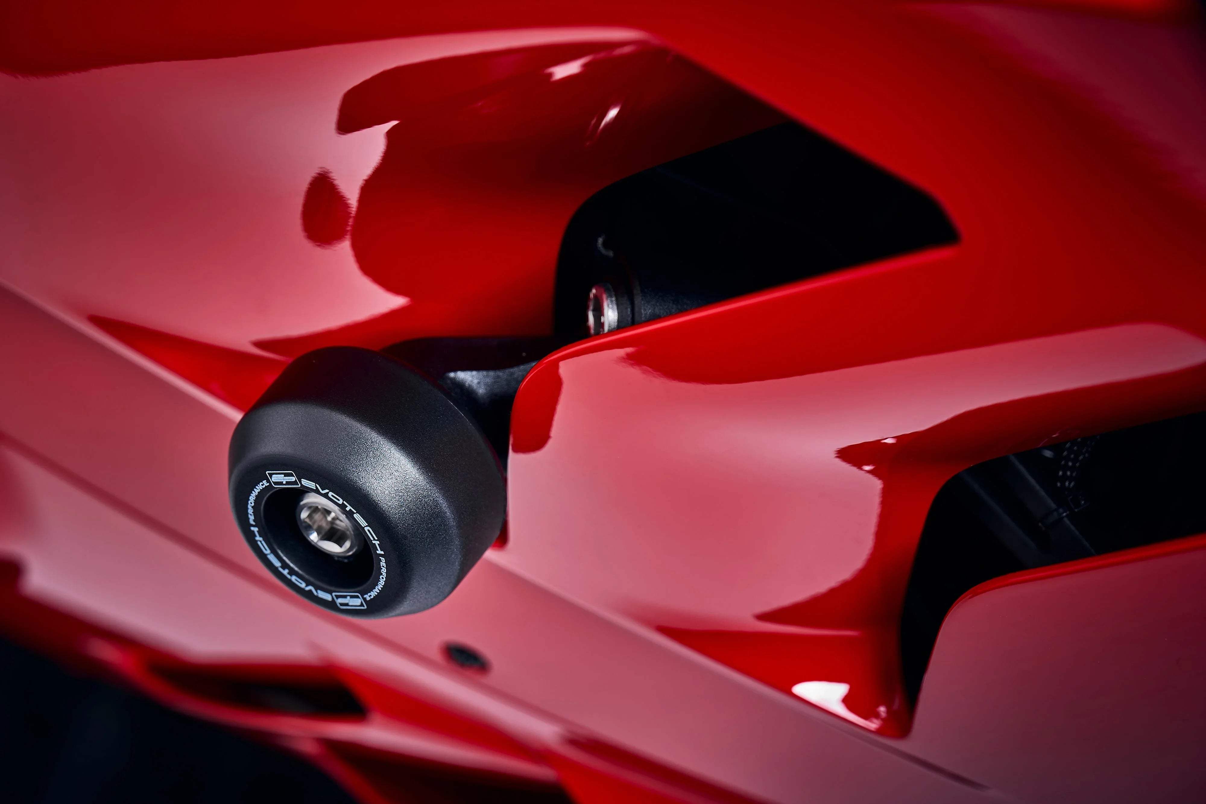 Evotech Performance Ducati Panigale V4 S Frame Crash Protection (2021 - 2024) - Sturzpads | Evotech Performance