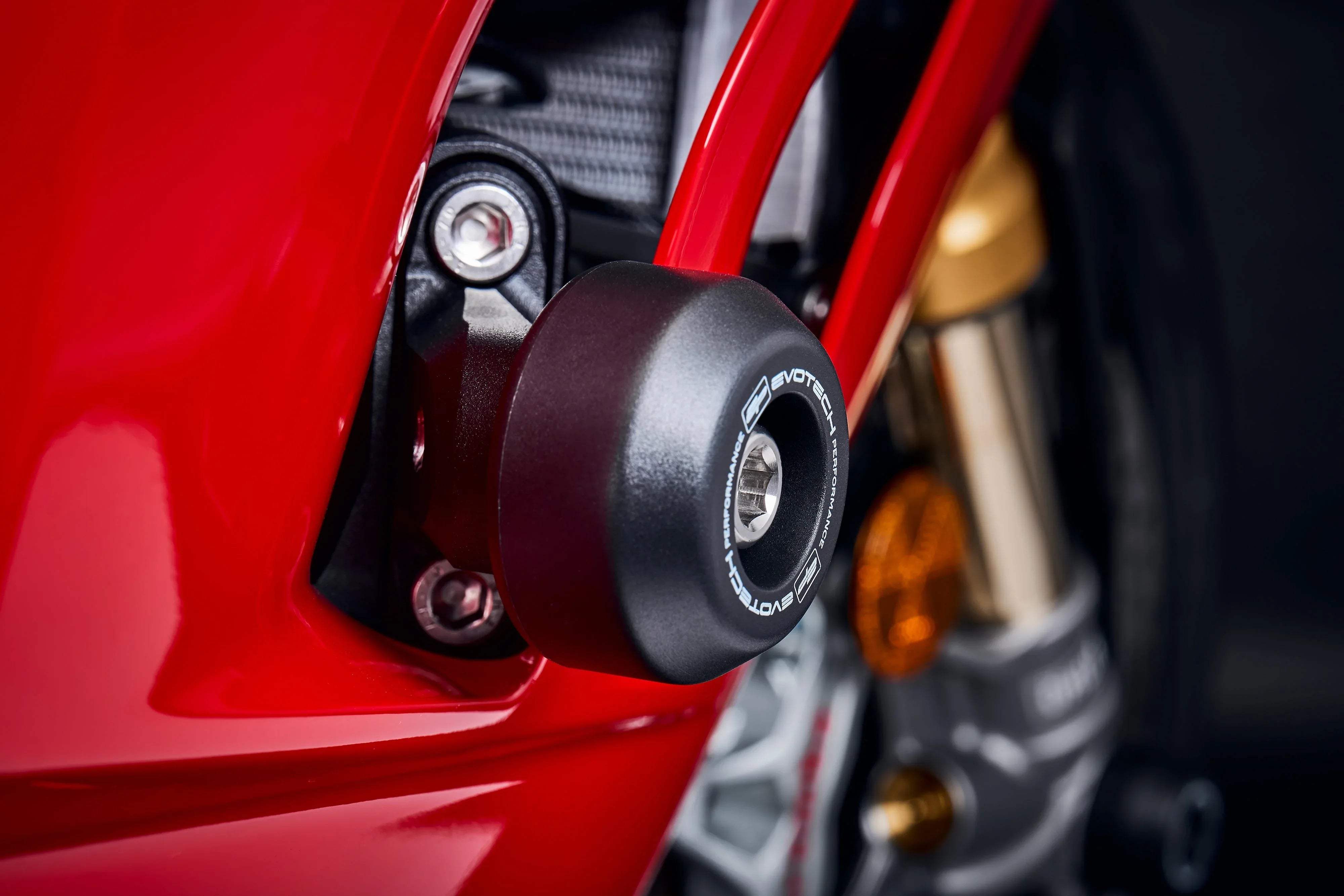 Evotech Performance Ducati Panigale V4 Frame Crash Protection (2021 - 2024) - Sturzpads | Evotech Performance