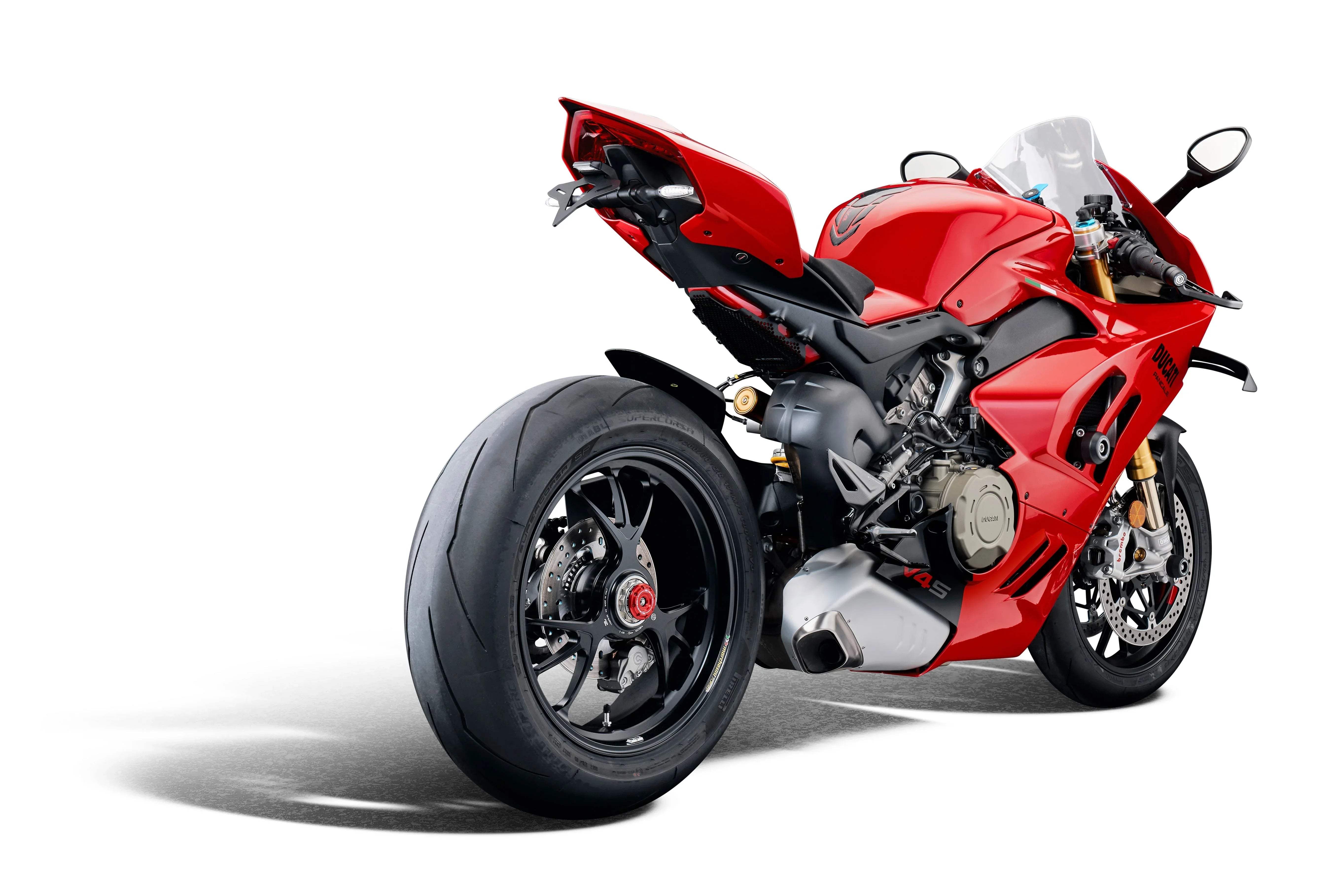Evotech Ducati Panigale V4 R Fuel Tank Cover Guard (2021 - 2024) - Soziusfußrastenabdeckung | Evotech Performance