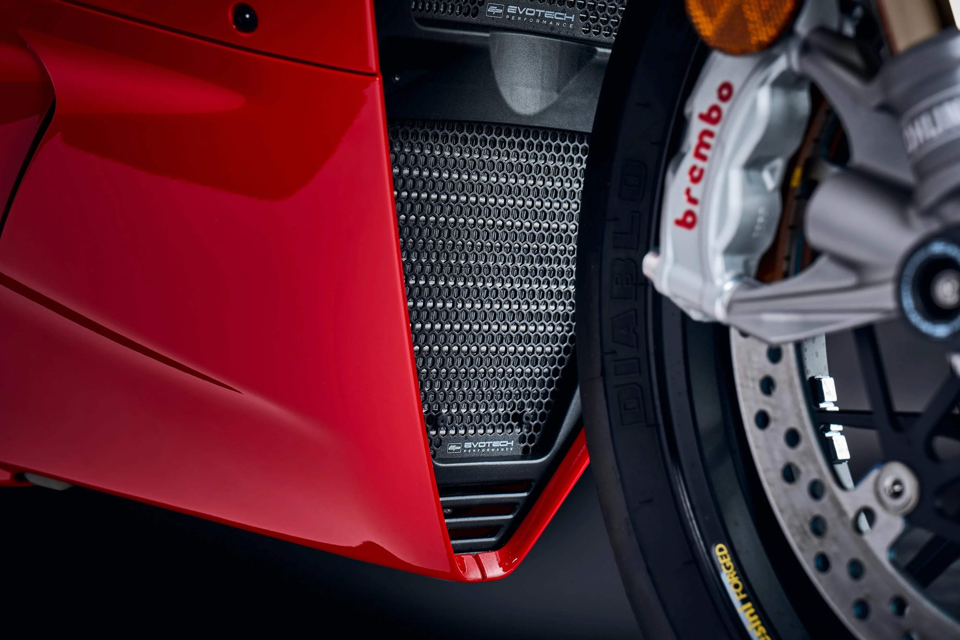 Evotech Ducati Panigale V4 R Radiator Guard Set (2021 - 2024) - Kühlerschutzgitter | Evotech Performance