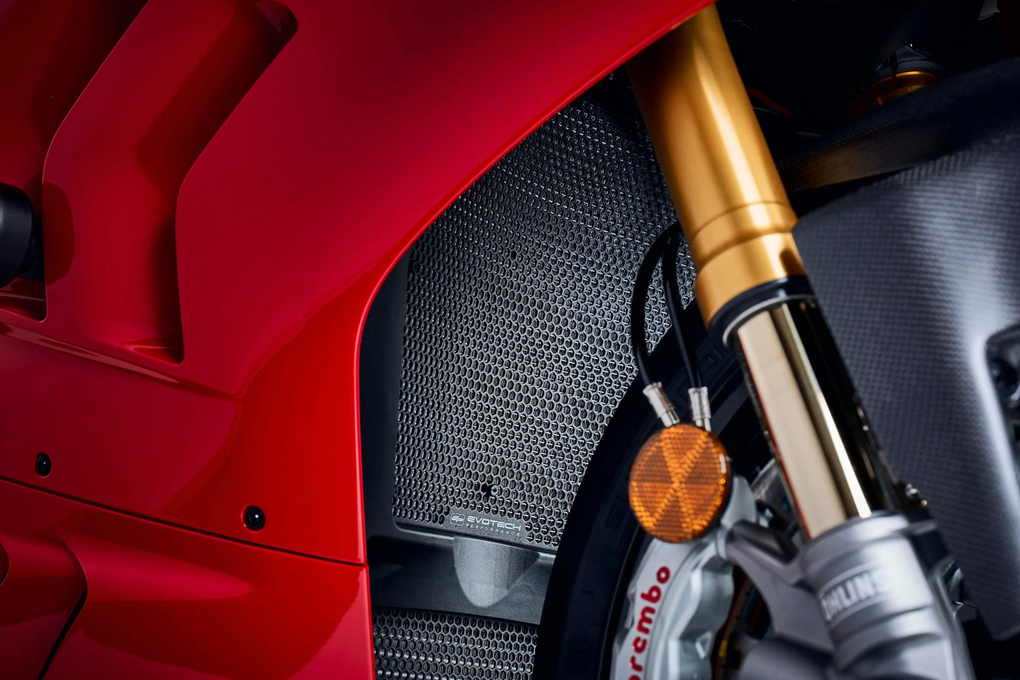 Evotech Ducati Panigale V4 S Radiator Guard Set (2021 - 2024) - Kühlerschutzgitter | Evotech Performance