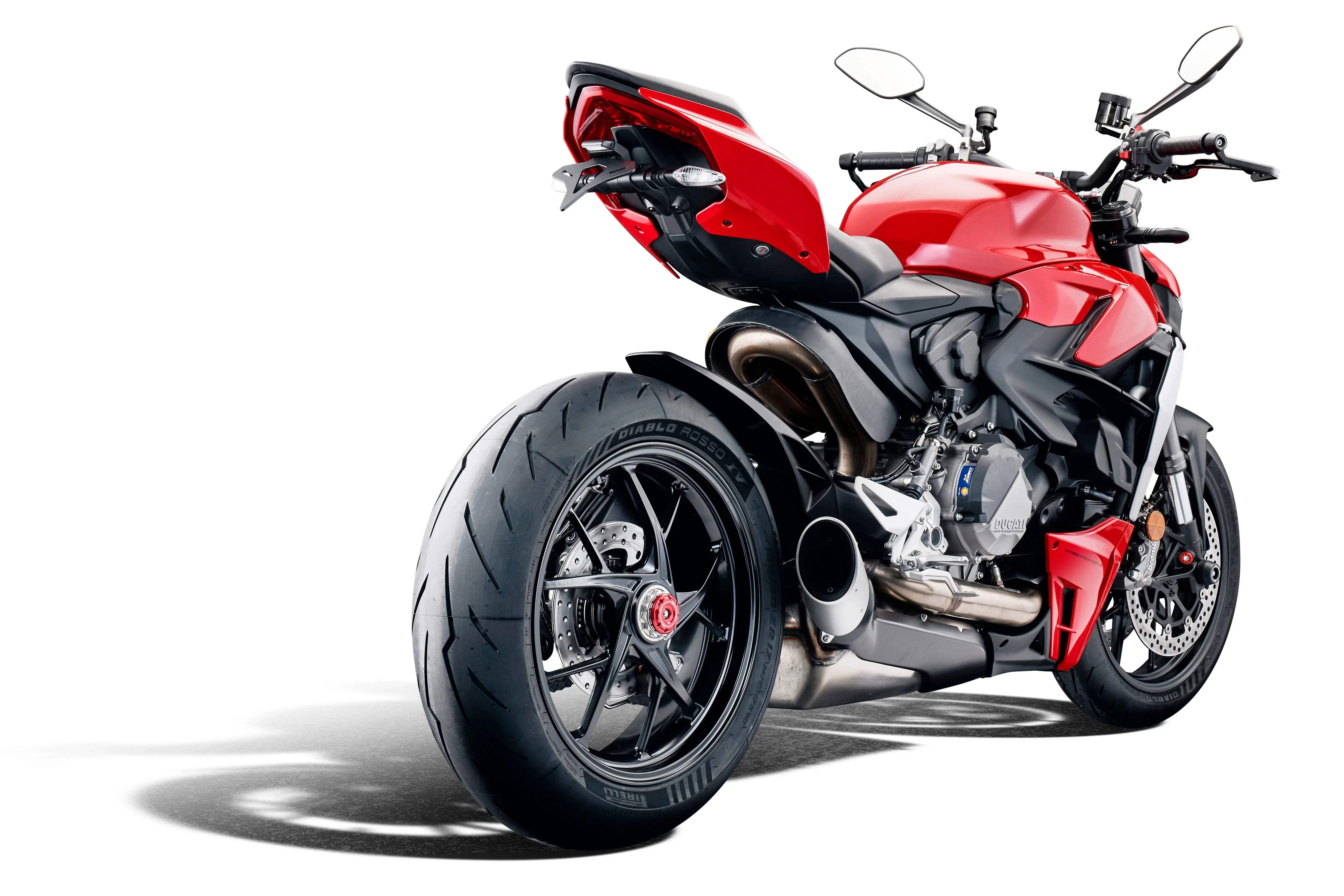 Evotech Performance Ducati Streetfighter V2 Pillion Footpeg Removal Kit (2022 - 2024) - Soziusfußrastenabdeckung | Evotech Performance