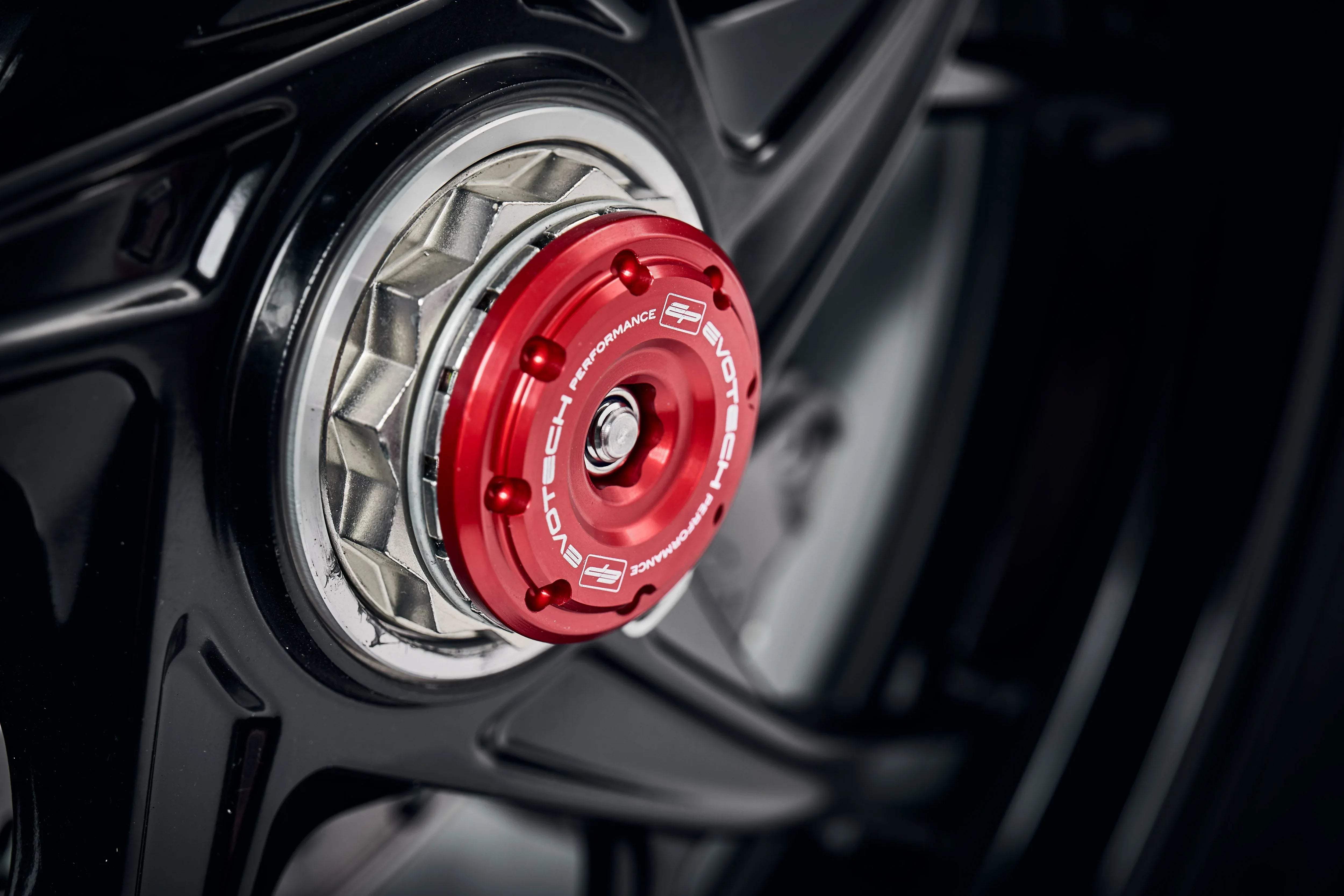 Evotech Performance Rear Spindle Bobbins - Ducati Streetfighter V2 (2022 - 2024) - Spindle Bobbins | Evotech Performance