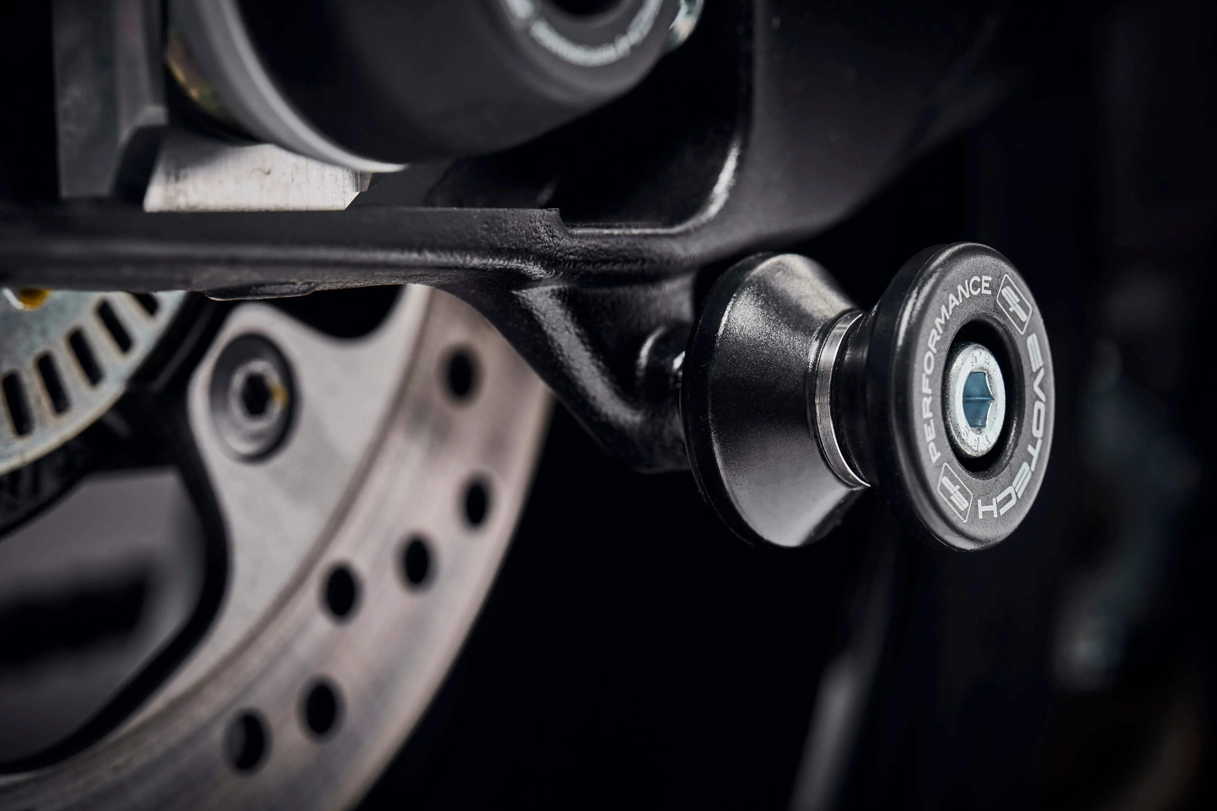 Evotech Paddock Stand Bobbins - Suzuki GSX-S1000 (2015-2021) - Alu Bobbins | Evotech Performance