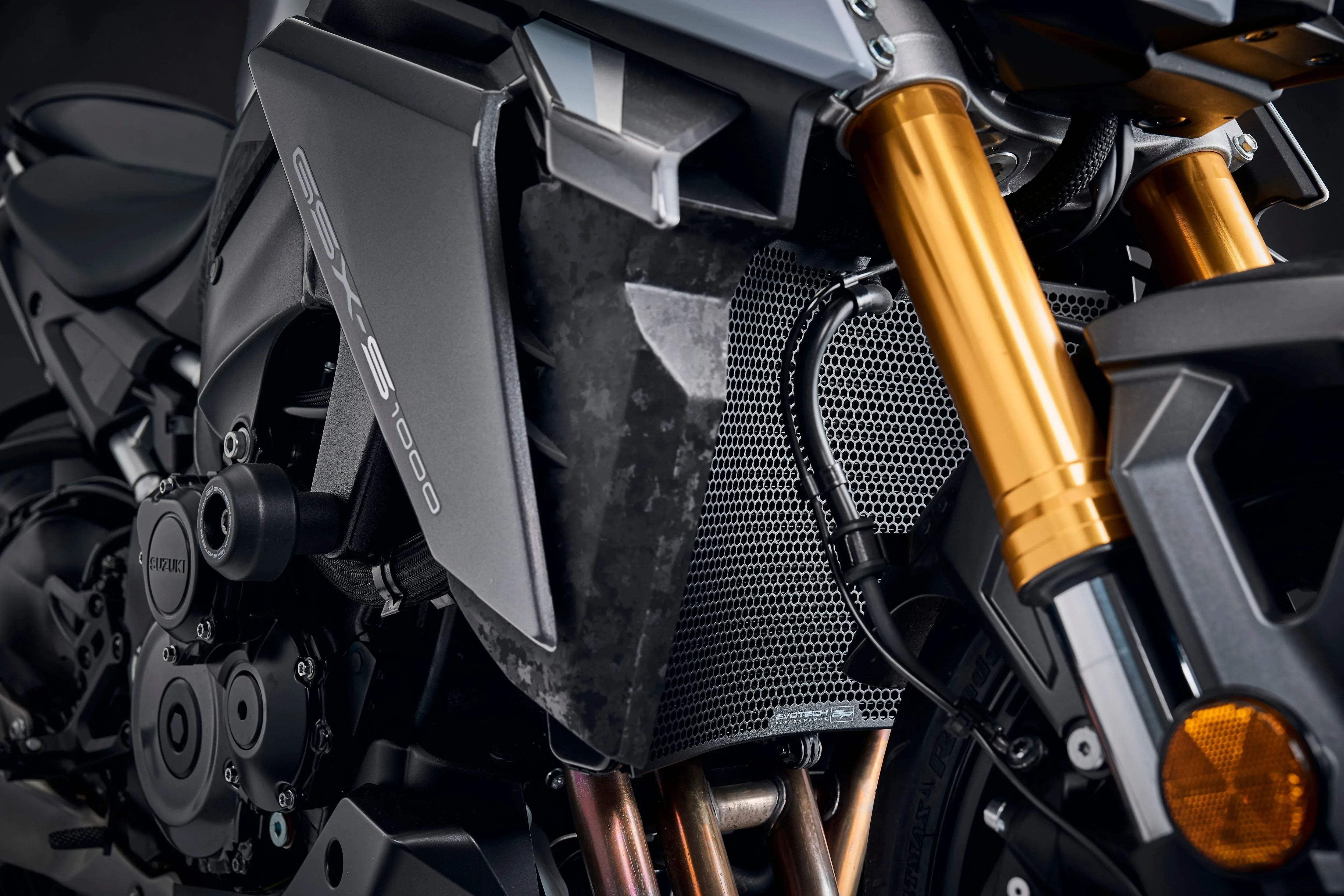 Evotech Radiator Guard - Suzuki GSX-S1000Z (2018 - 2021) - Kühlerschutzgitter | Evotech Performance