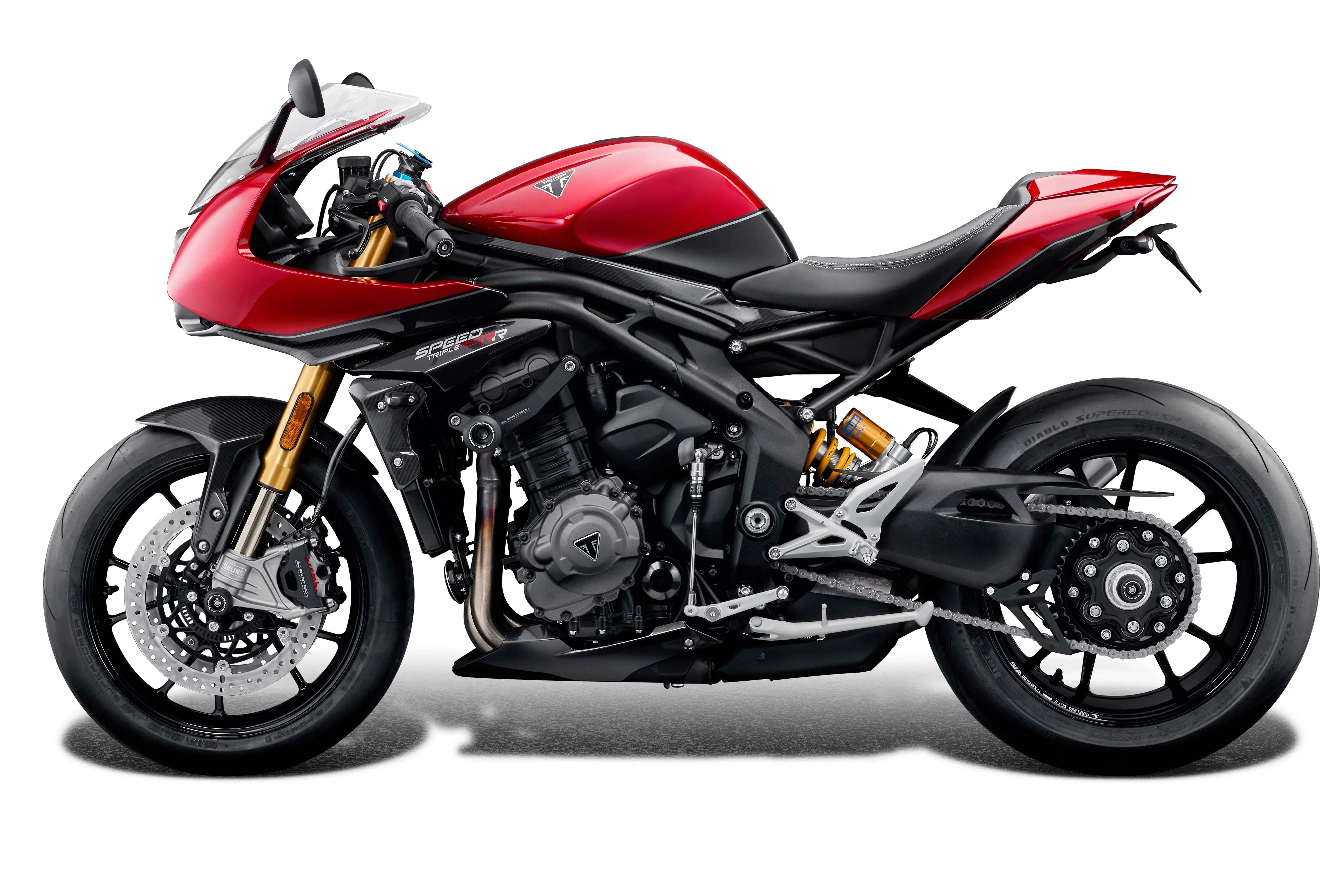 Evotech Performance Front Spindle Bobbins - Triumph Speed Triple 1200 RR (2022+) - Spindle Bobbins | Evotech Performance