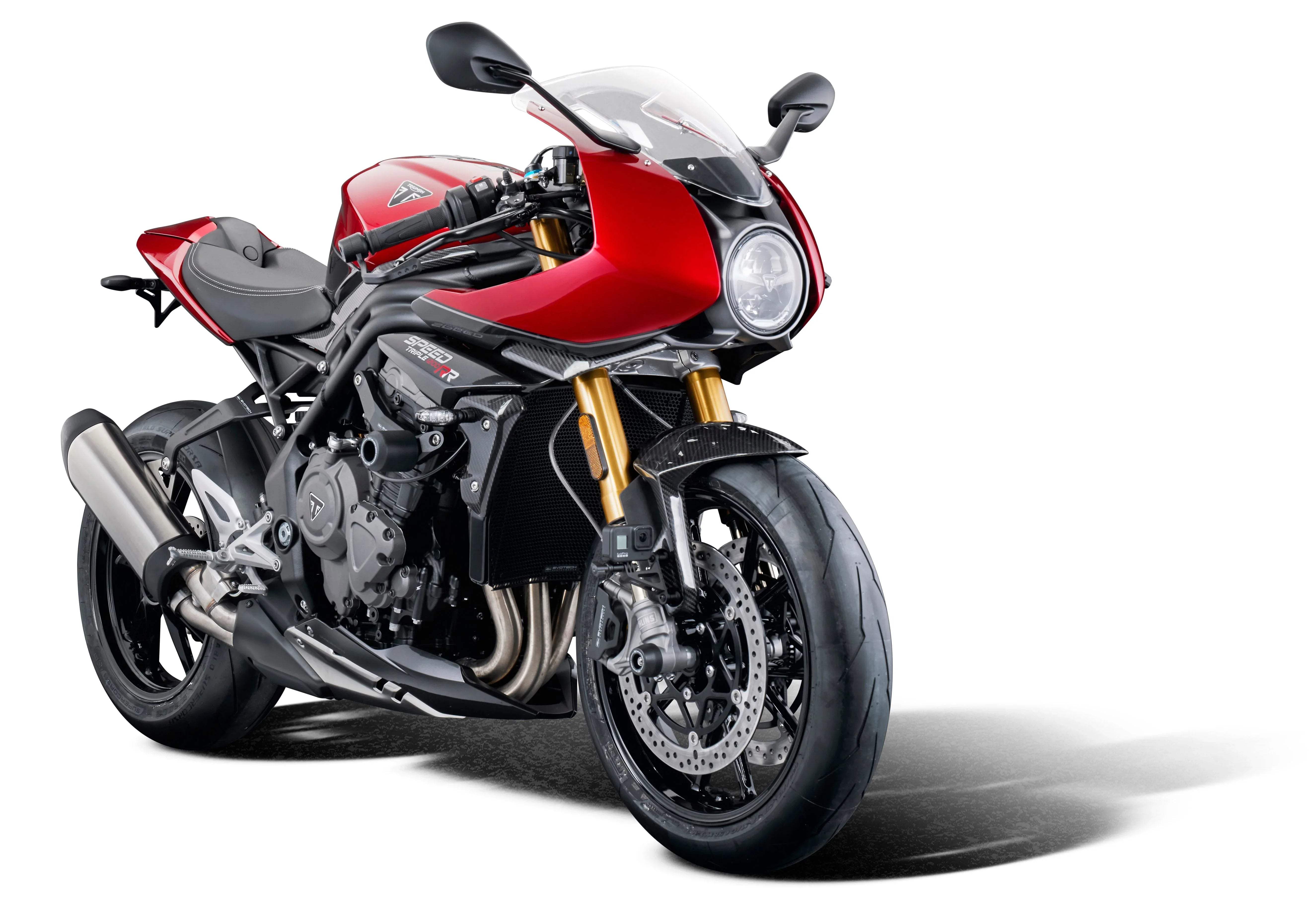 Evotech Performance Spindle Bobbins Kit - Triumph Speed Triple 1200 RR (2022+) - Spindle Bobbins | Evotech Performance