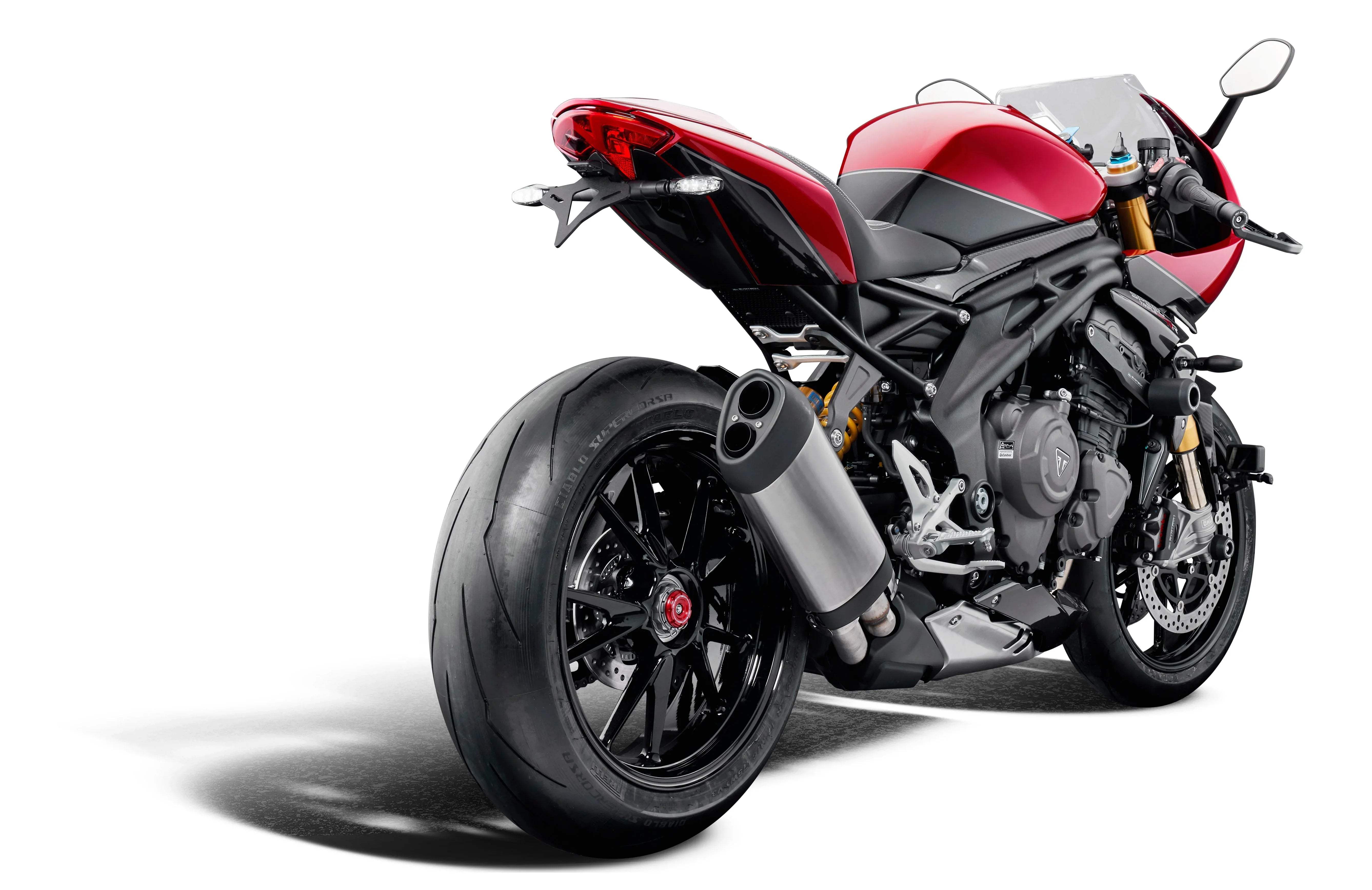 Evotech Performance Tail Tidy - Triumph Speed Triple 1200 RR (2022+) - Kennzeichenhalter | Evotech Performance