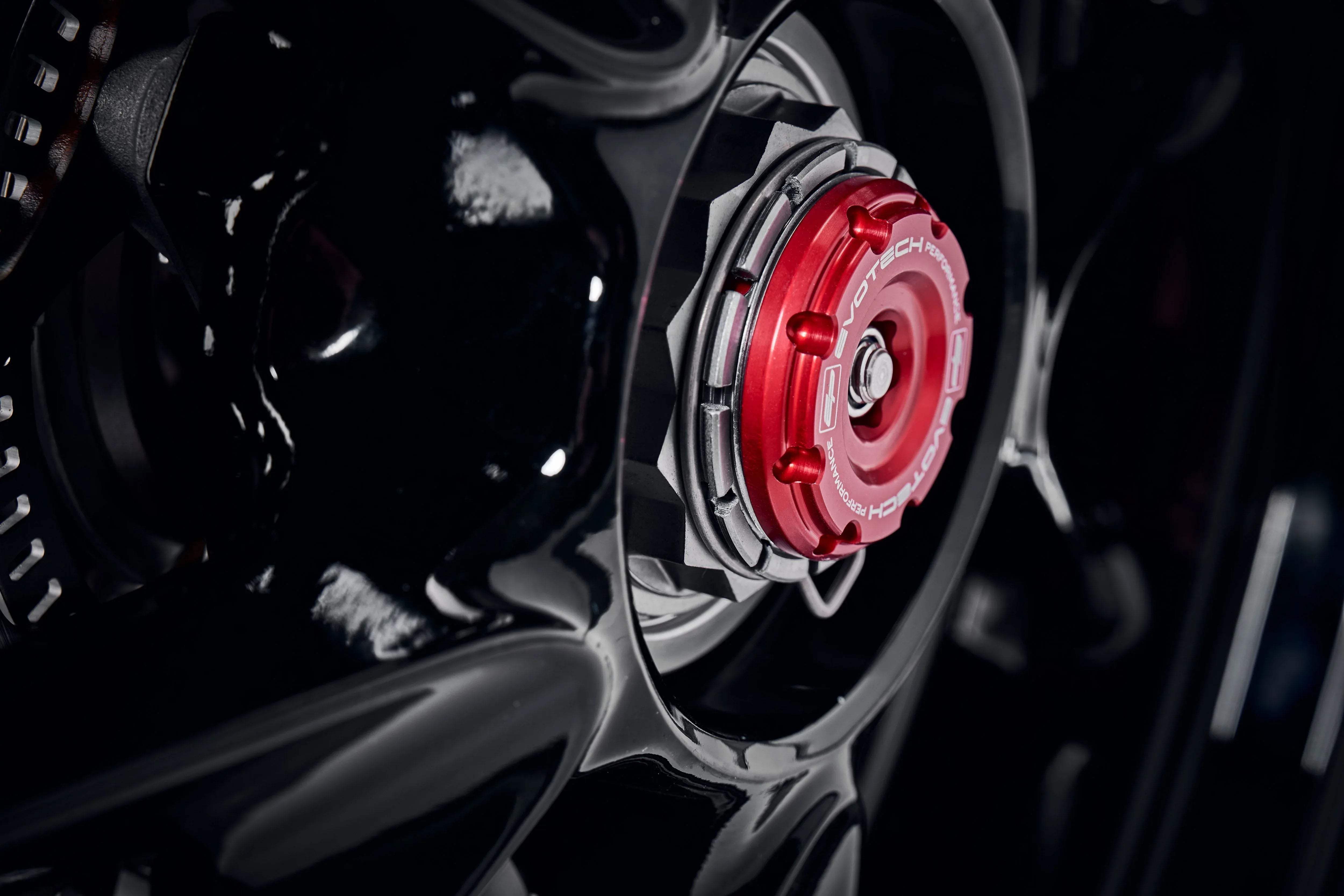 Evotech Performance Rear Spindle Bobbins - Triumph Speed Triple 1200 RR (2022+) - Spindle Bobbins | Evotech Performance