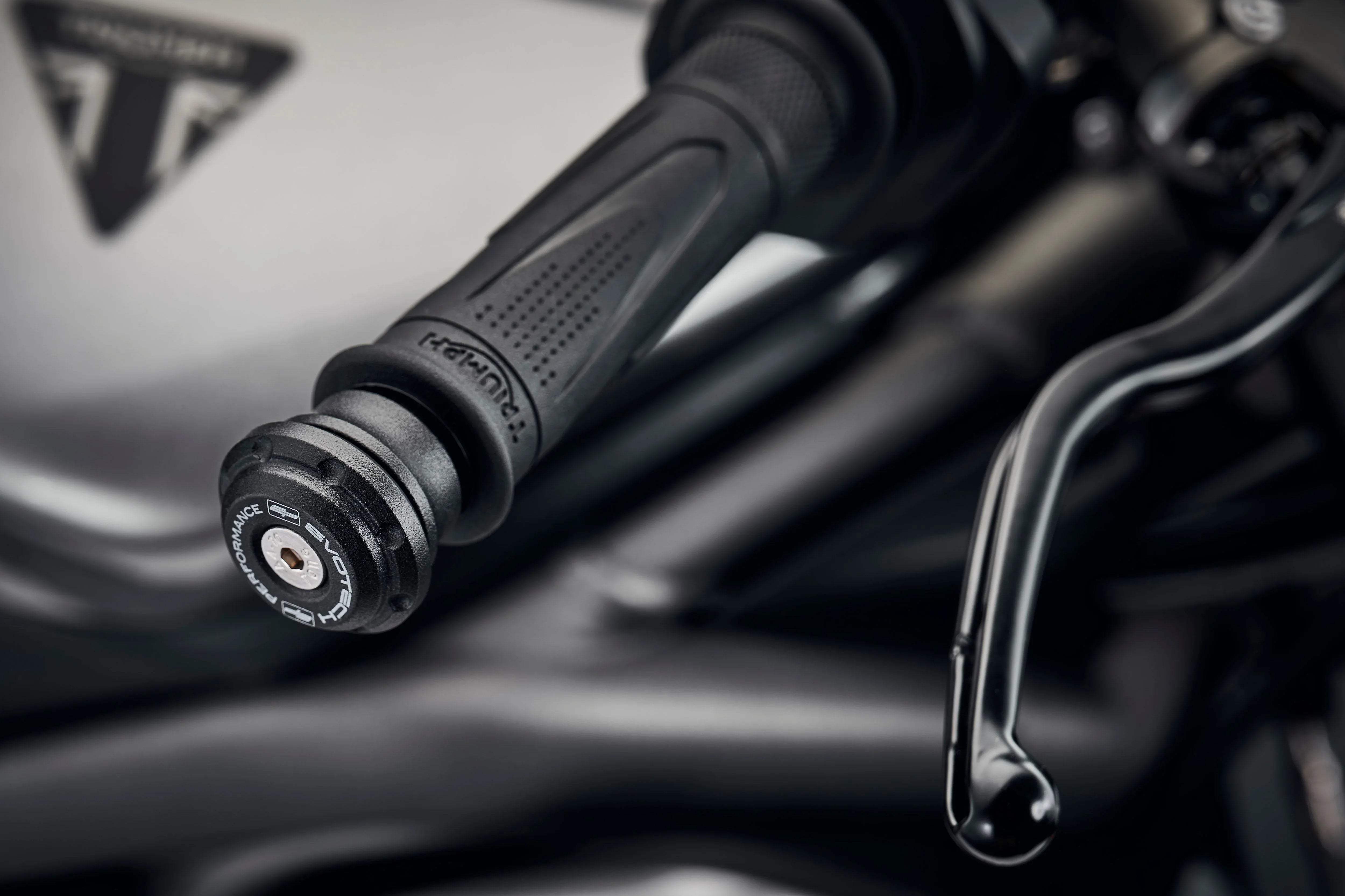 Evotech Performance Bar End Weights (Non Bar End Mirror Version) - Triumph Speed Triple RS (2018-2020) - Lenkerendgewichte | Evotech Performance