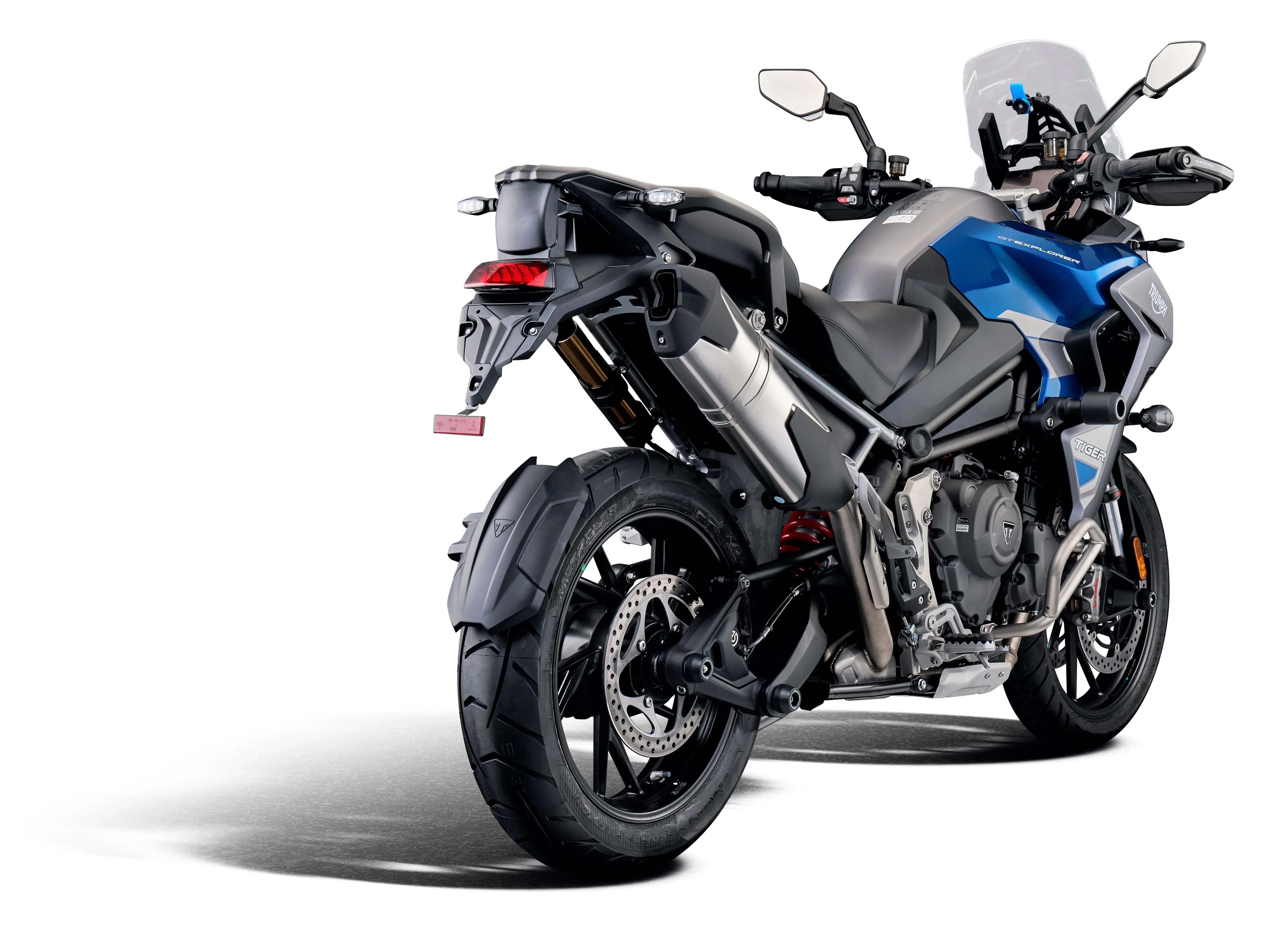 Evotech Performance Rear Spindle Bobbins - Triumph Tiger 1200 Rally Explorer (2022+) - Spindle Bobbins | Evotech Performance