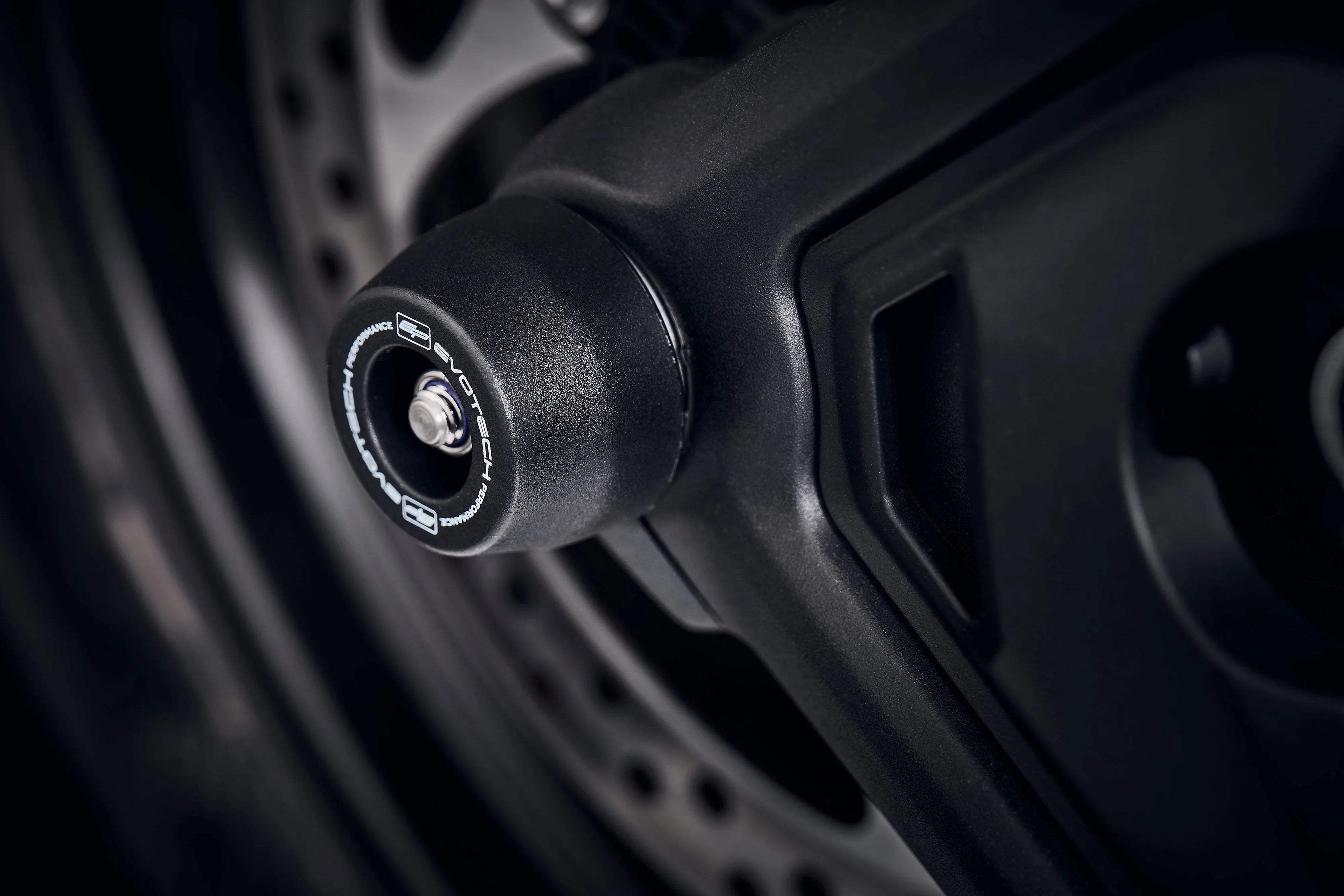 Evotech Performance Rear Spindle Bobbins - Triumph Tiger 1200 Rally Explorer (2022+) - Spindle Bobbins | Evotech Performance