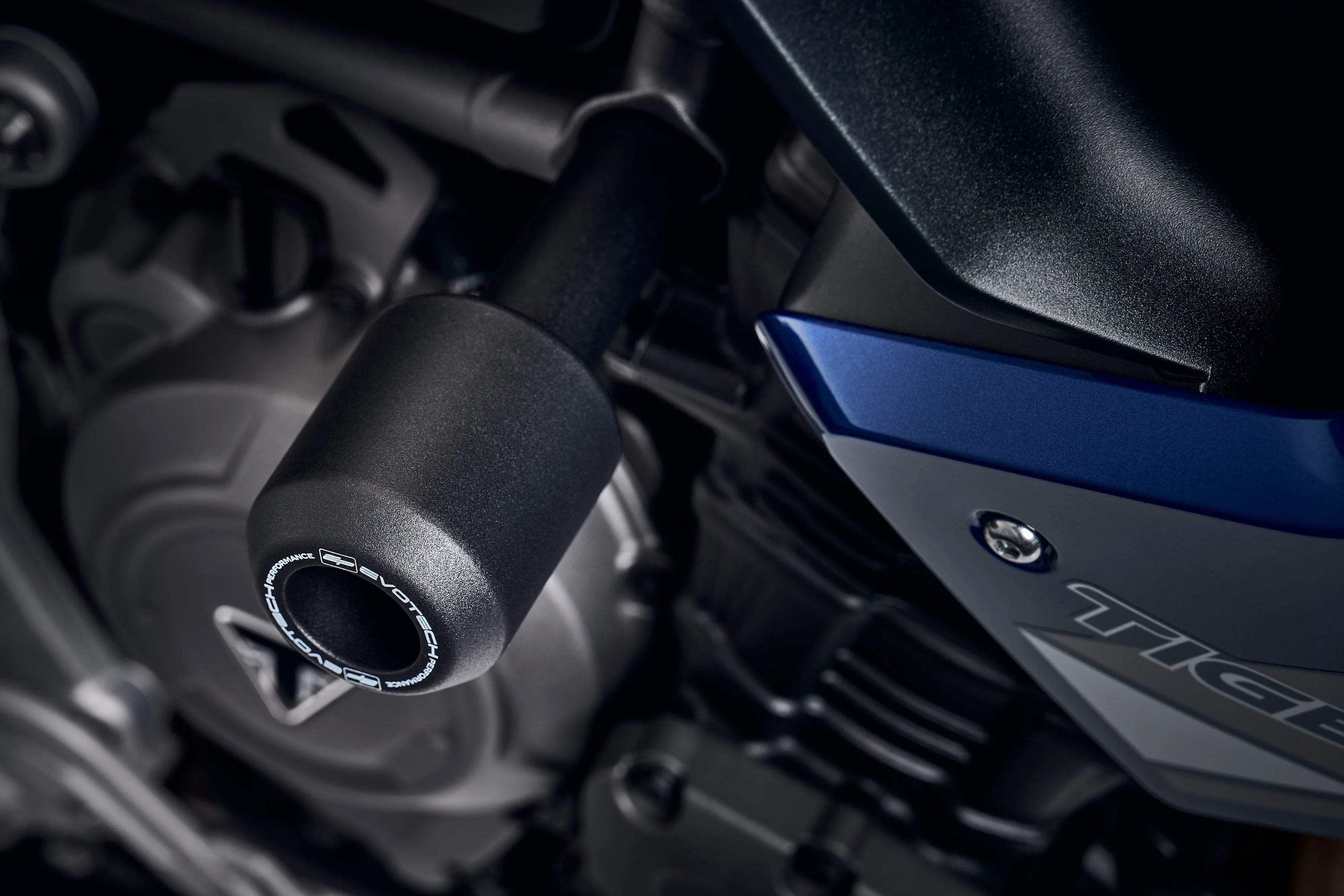 Evotech Performance Triumph Tiger 1200 Rally Pro Crash Bobbins (2022+) - Sturzpads | Evotech Performance