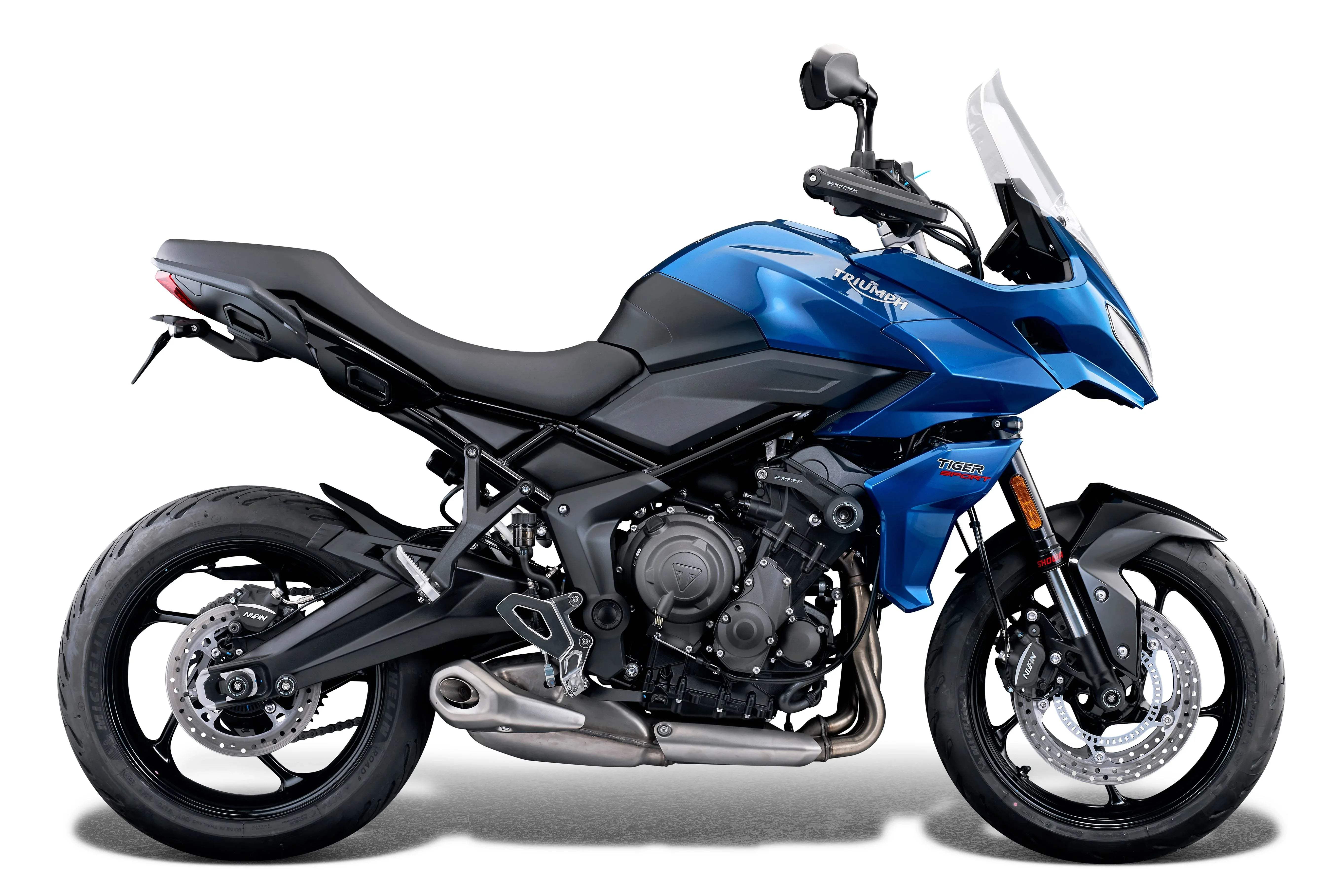 Evotech Performance Rear Spindle Bobbins - Triumph Tiger Sport 660 (2022+) - Spindle Bobbins | Evotech Performance