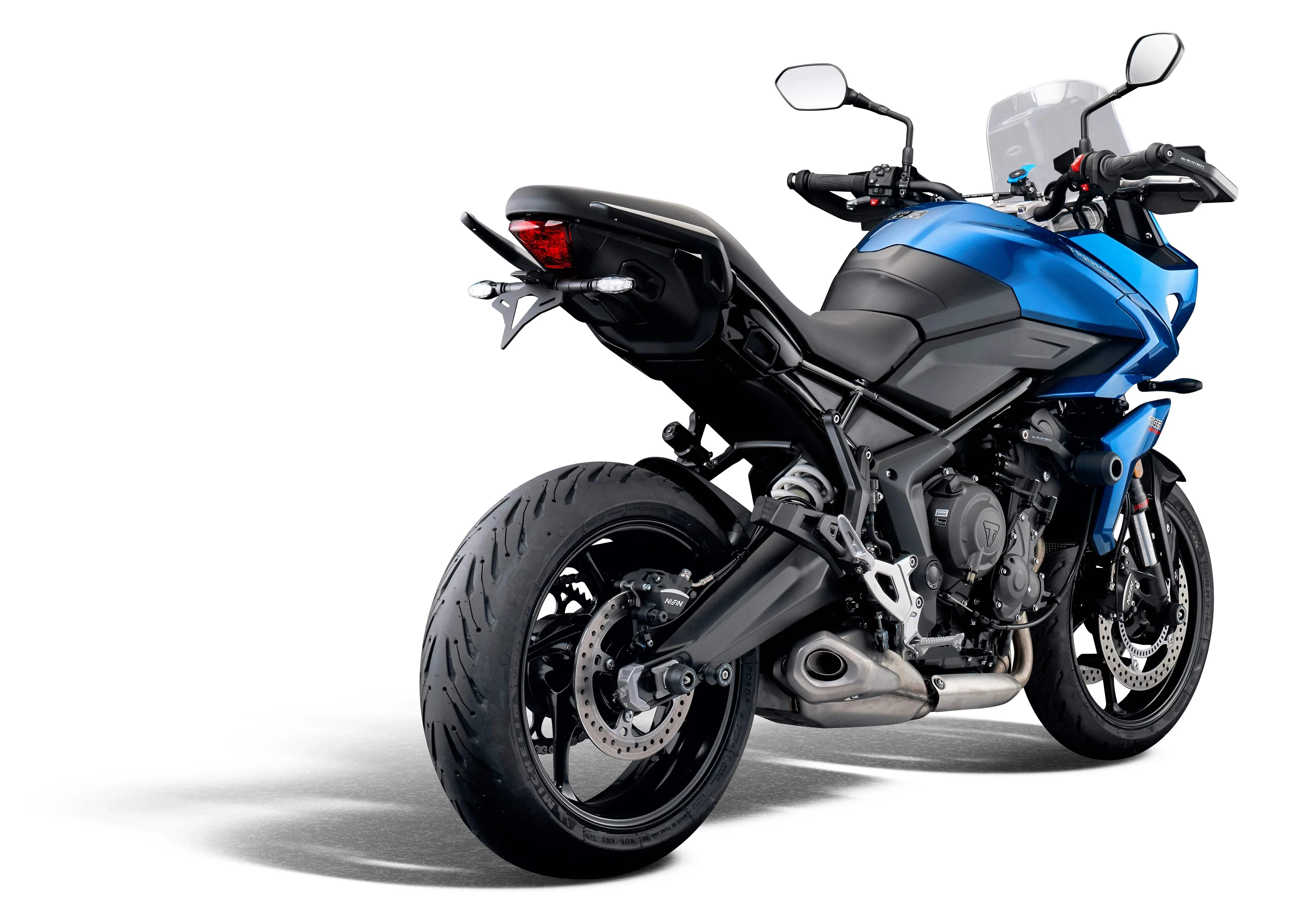 Evotech Performance Spindle Bobbins Kit - Triumph Tiger Sport 660 (2022+) - Spindle Bobbins | Evotech Performance