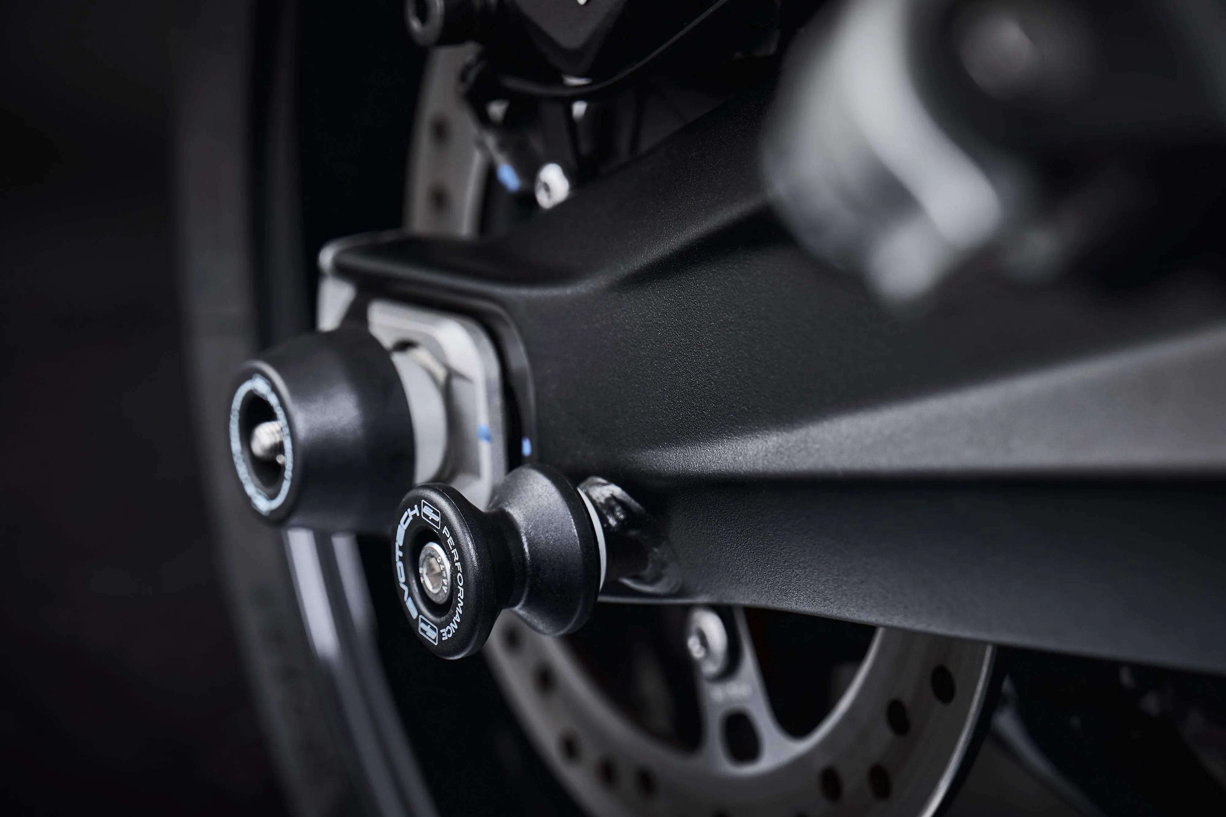 Evotech Performance Paddock Stand Bobbins - Triumph Tiger Sport 660 (2022+) - Alu Bobbins | Evotech Performance