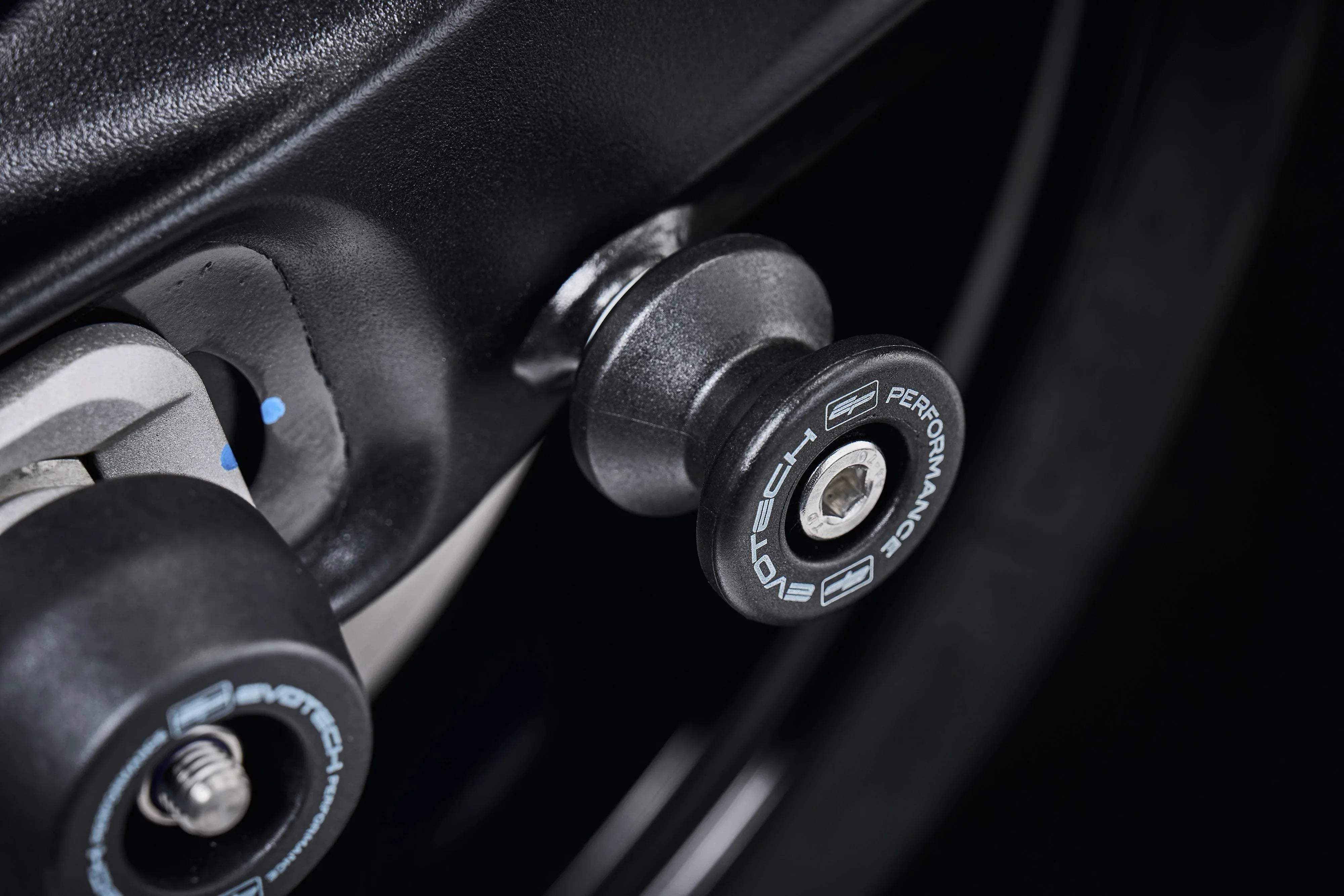 Evotech Performance Paddock Stand Bobbins - Triumph Tiger Sport 660 (2022+) - Alu Bobbins | Evotech Performance