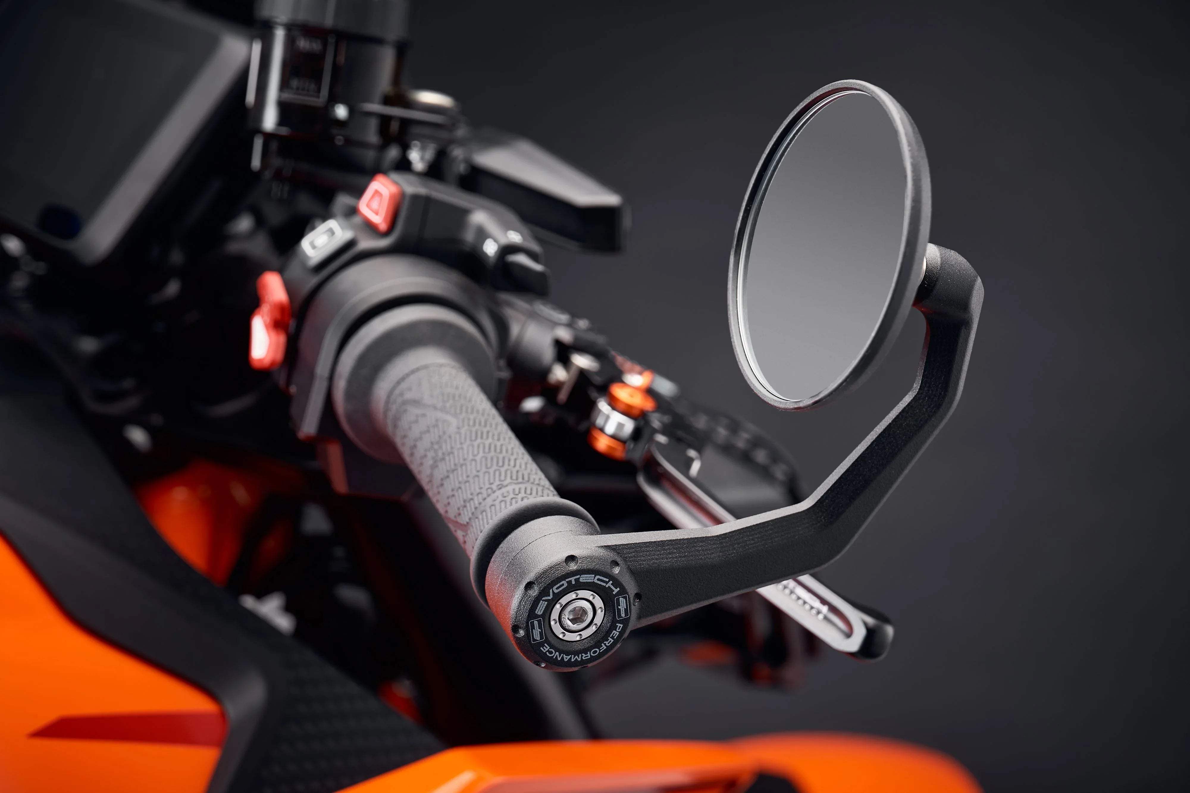 Evotech Bar End Mirrors (Retro) - KTM 1290 Super Duke R (2017-2019) - Lenkerendspiegel | Evotech Performance