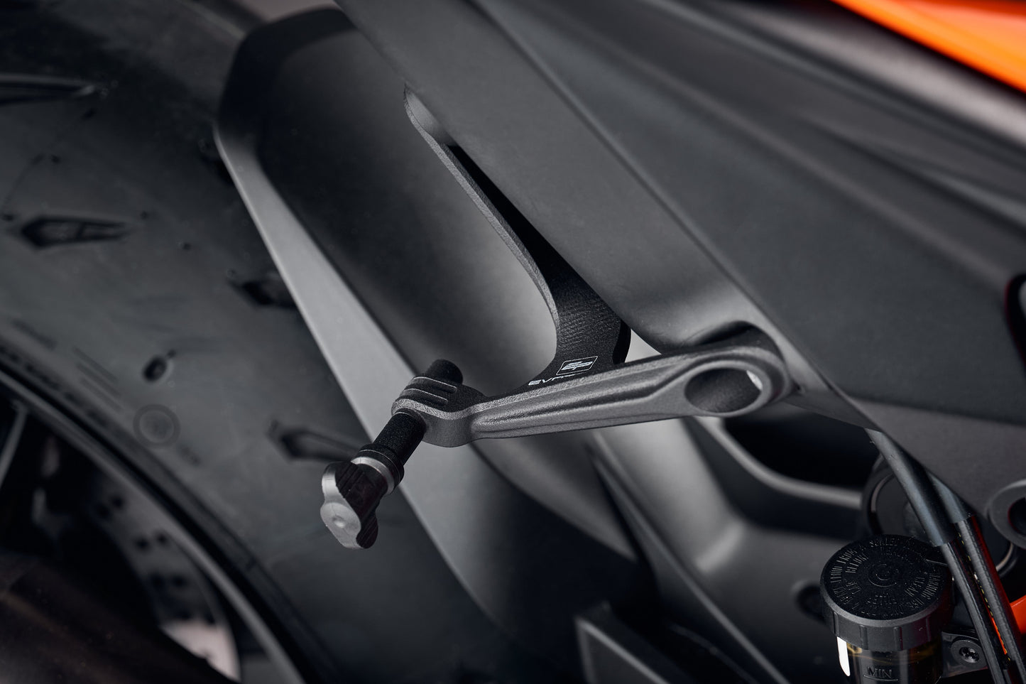 Evotech Performance Action Cam Fußrastenhalterung rechts KTM 1290 Super Duke R 2020 - 2023