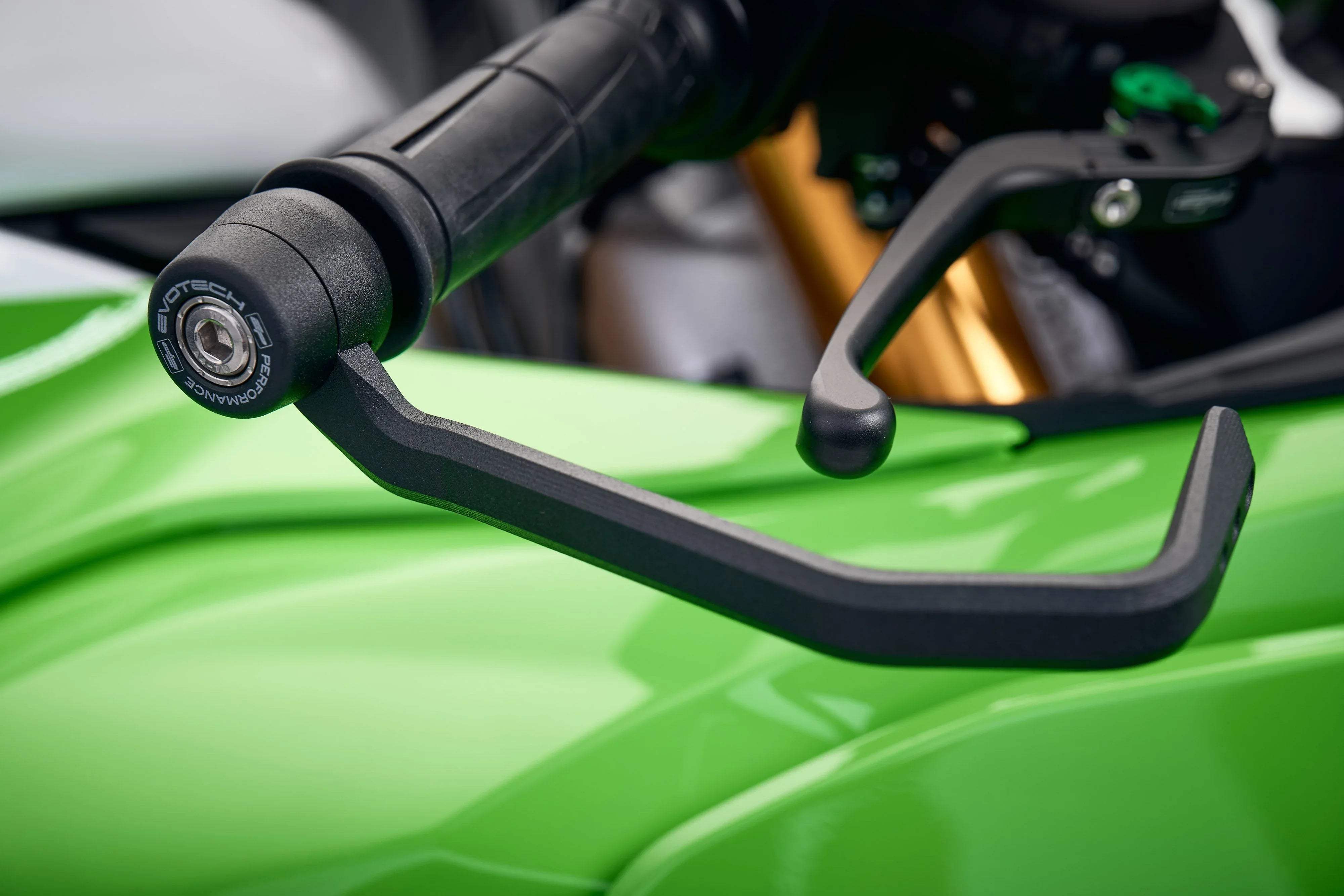 Evotech Performance Kawasaki ER6F Brake And Clutch Lever Protector Kit (2012-2016) (Race) - Brems- und Kupplungshebelschützer | Evotech Performance