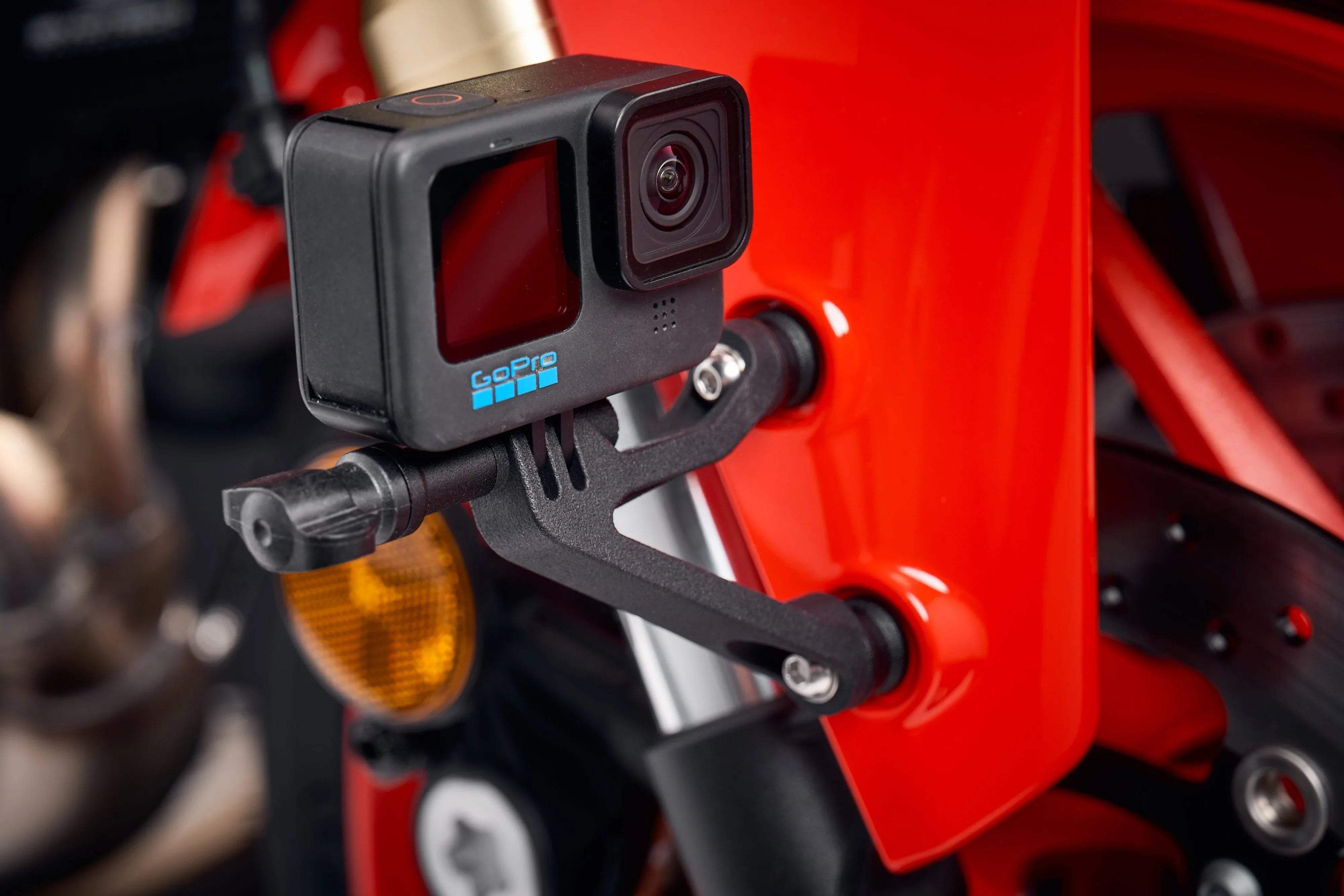 Evotech Action / Safety Camera Front Mudguard Mount - Yamaha YZF-R9 (2025+) - Action Cam Halterung | Evotech Performance
