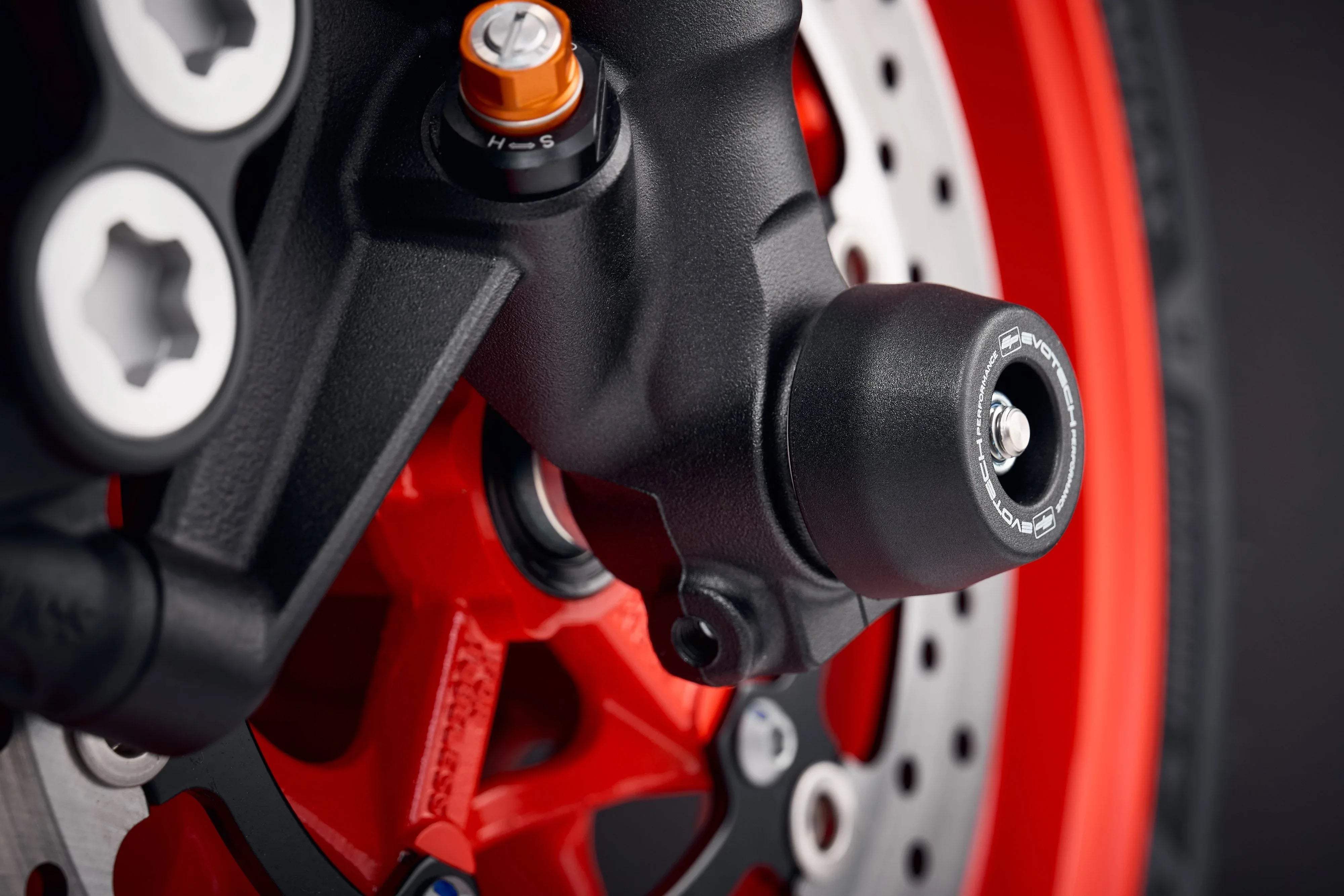 Evotech Performance Spindle Bobbins Kit - Yamaha XSR900 (2022+) - Spindle Bobbins | Evotech Performance