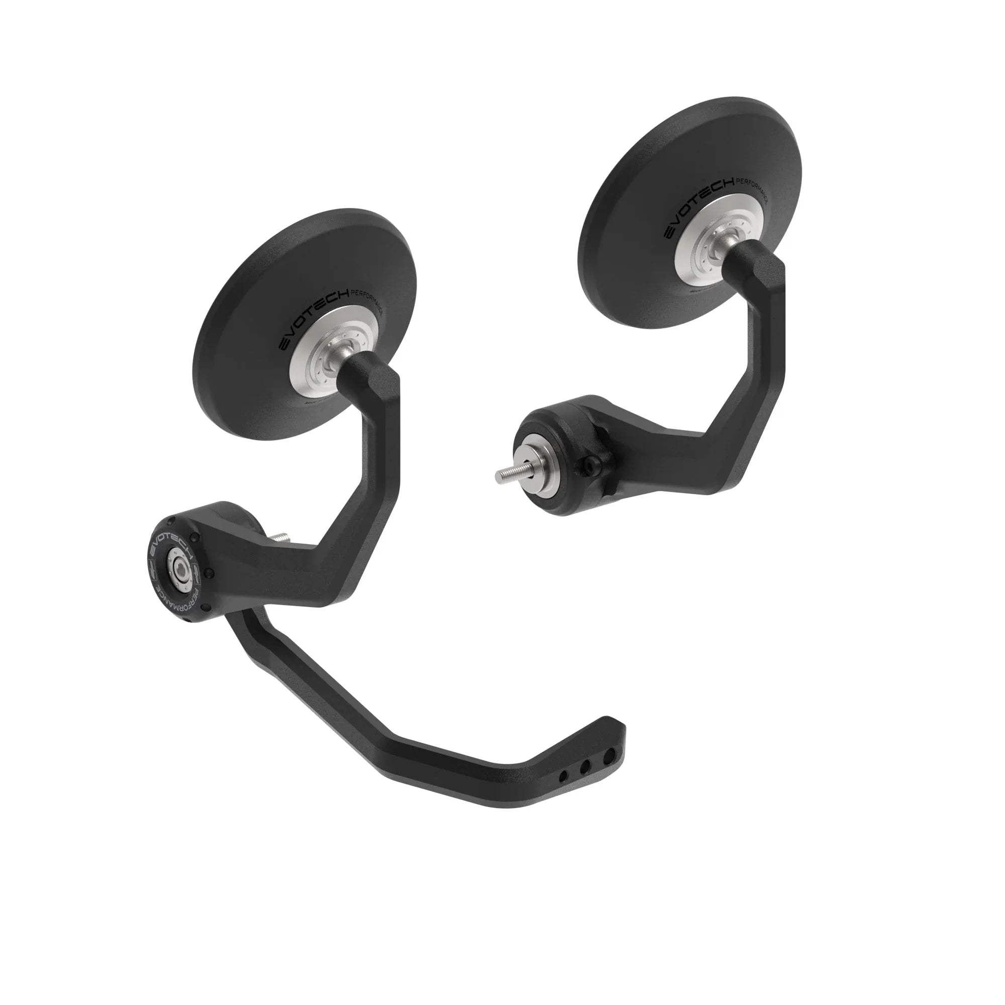 Evotech Bar End Mirrors / Brake Protector (Retro) - Aprilia Tuono 457 (2025+) - Lenkerendspiegel / Bremshebelschutz | Evotech Performance