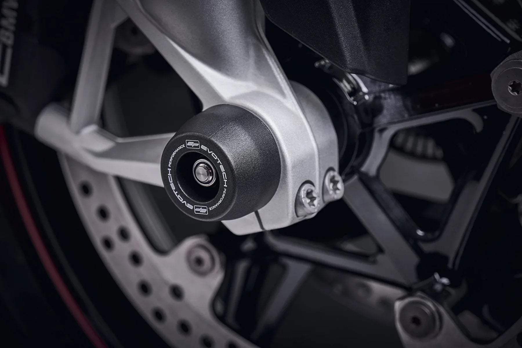 Evotech Front Spindle Bobbins - BMW S 1000 RR Sport (2019-2022) - Spindle Bobbins | Evotech Performance