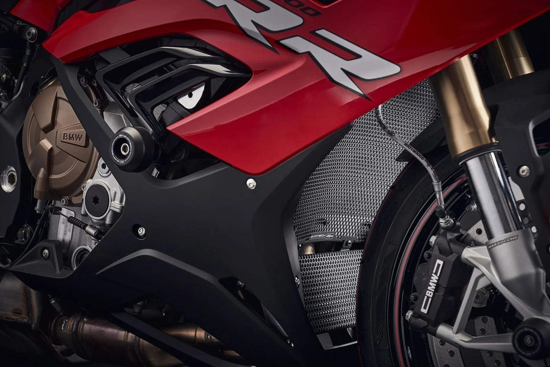Evotech BMW S 1000 RR Motorsport Radiator And Oil Cooler Guard Set (2019-2022) - Kühlerschutzgitter | Evotech Performance
