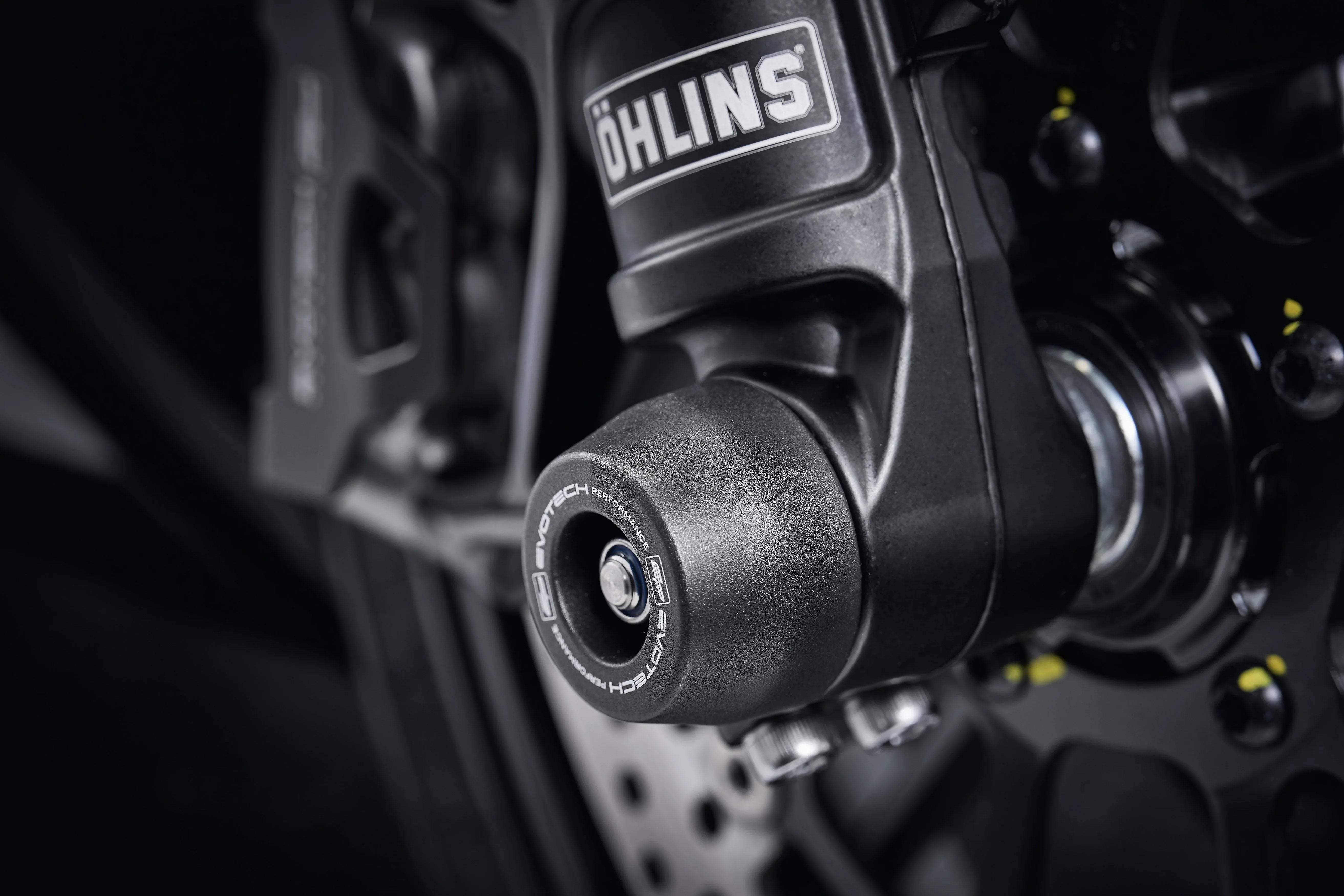 Evotech Front Spindle Bobbins - Ducati Diavel (2011-2018) - Spindle Bobbins | Evotech Performance